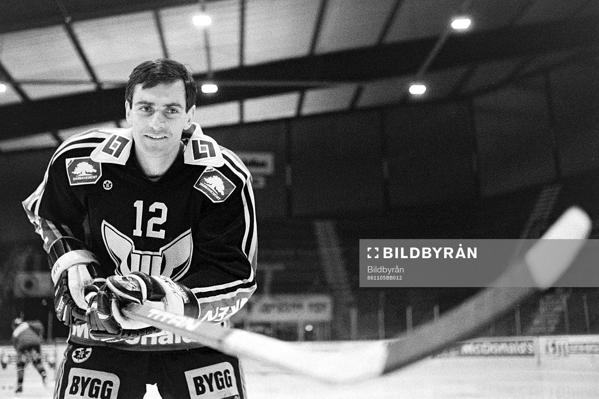Roland Eriksson i sin matchtröja