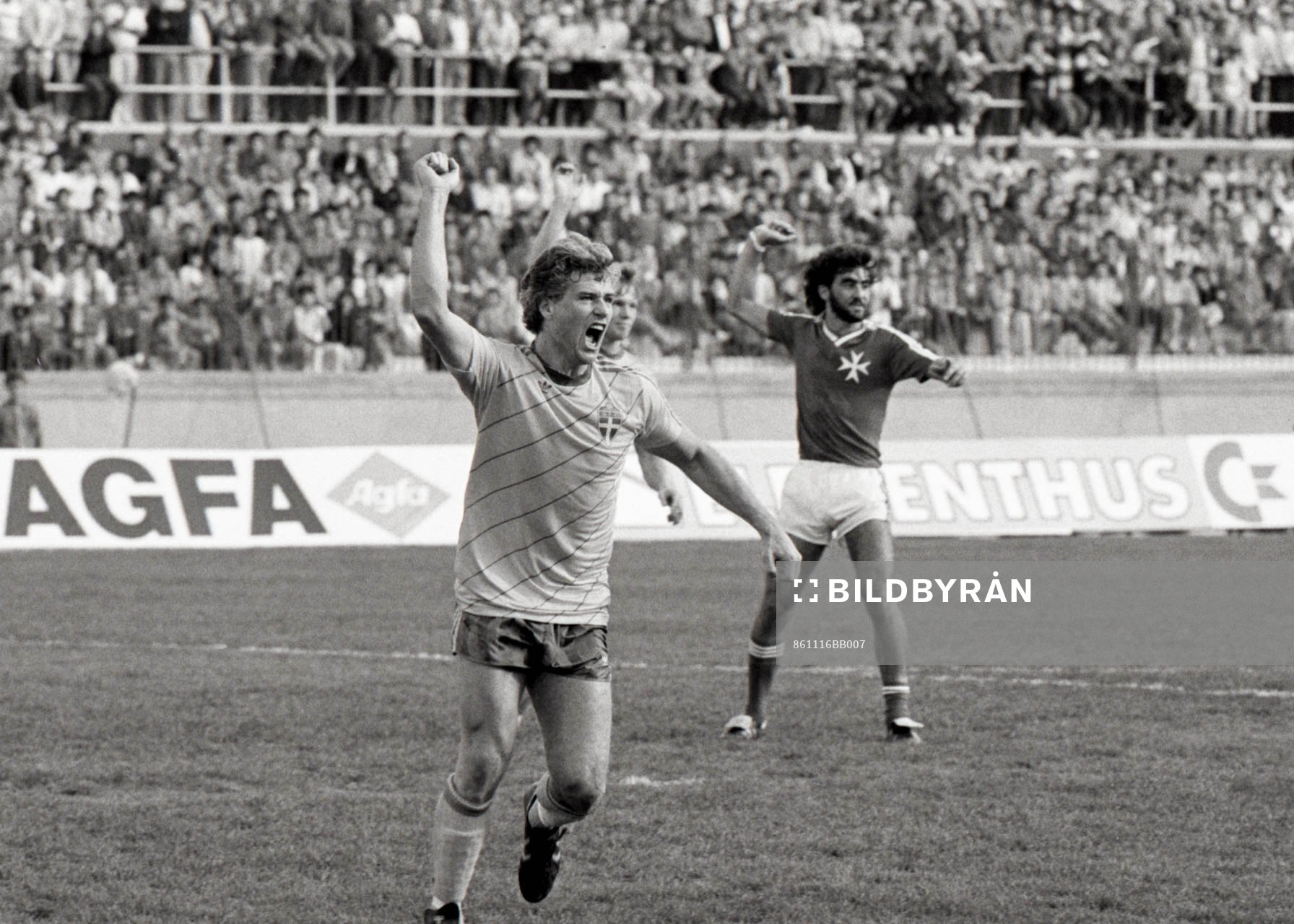 Glenn Hysén, jubel, glädje