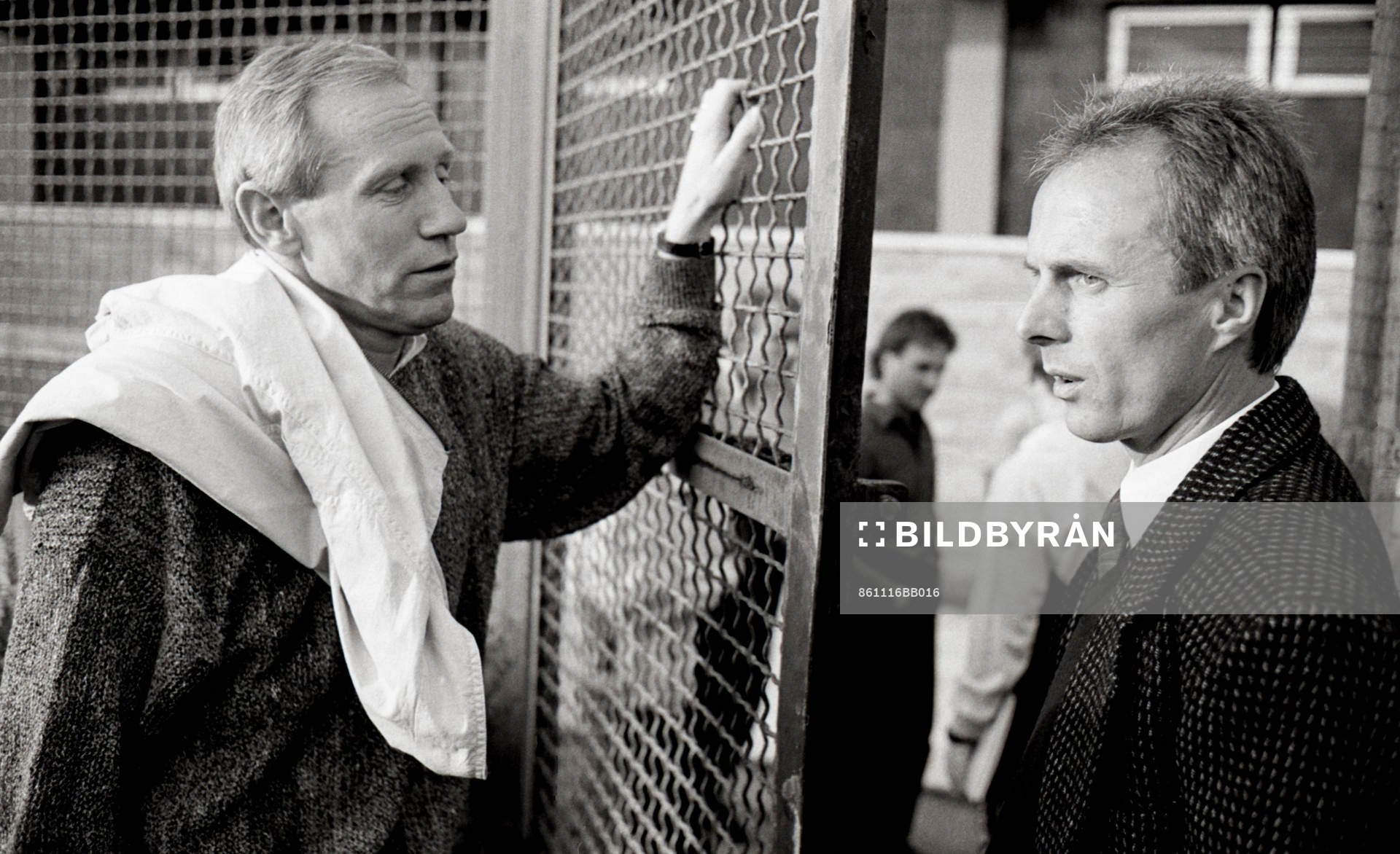 Björn Nordqvist  och Sven-Göran Eriksson