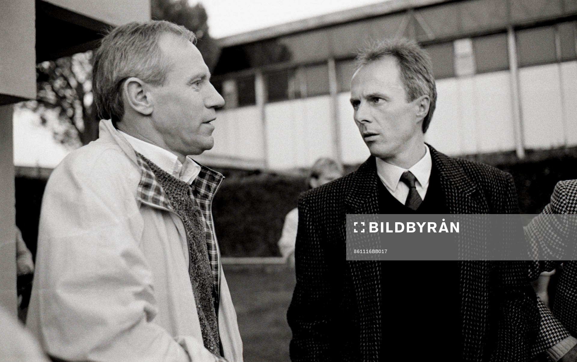 Björn Nordqvist  och Sven-Göran Eriksson