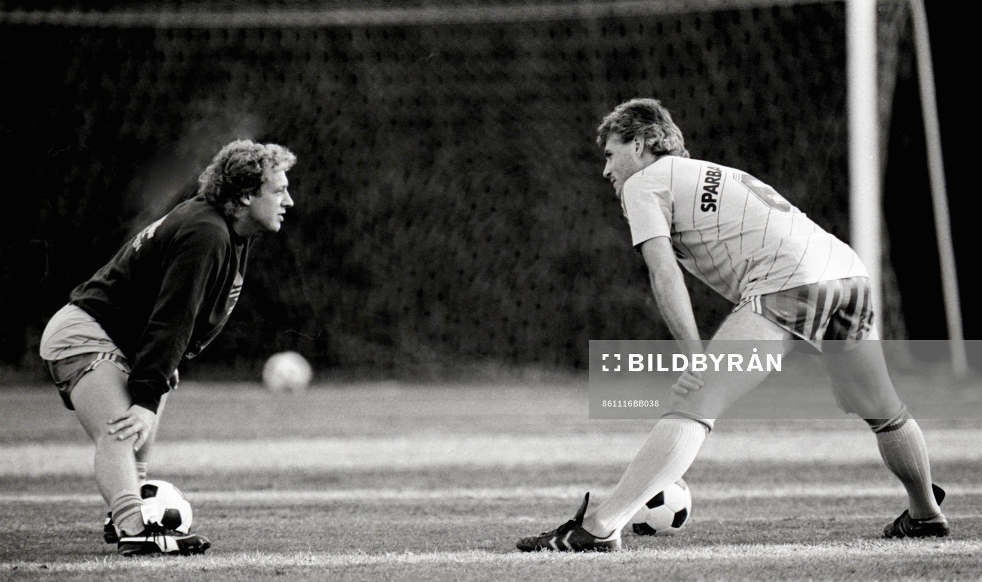 Robert Prytz och Glenn Hysén, Sverige