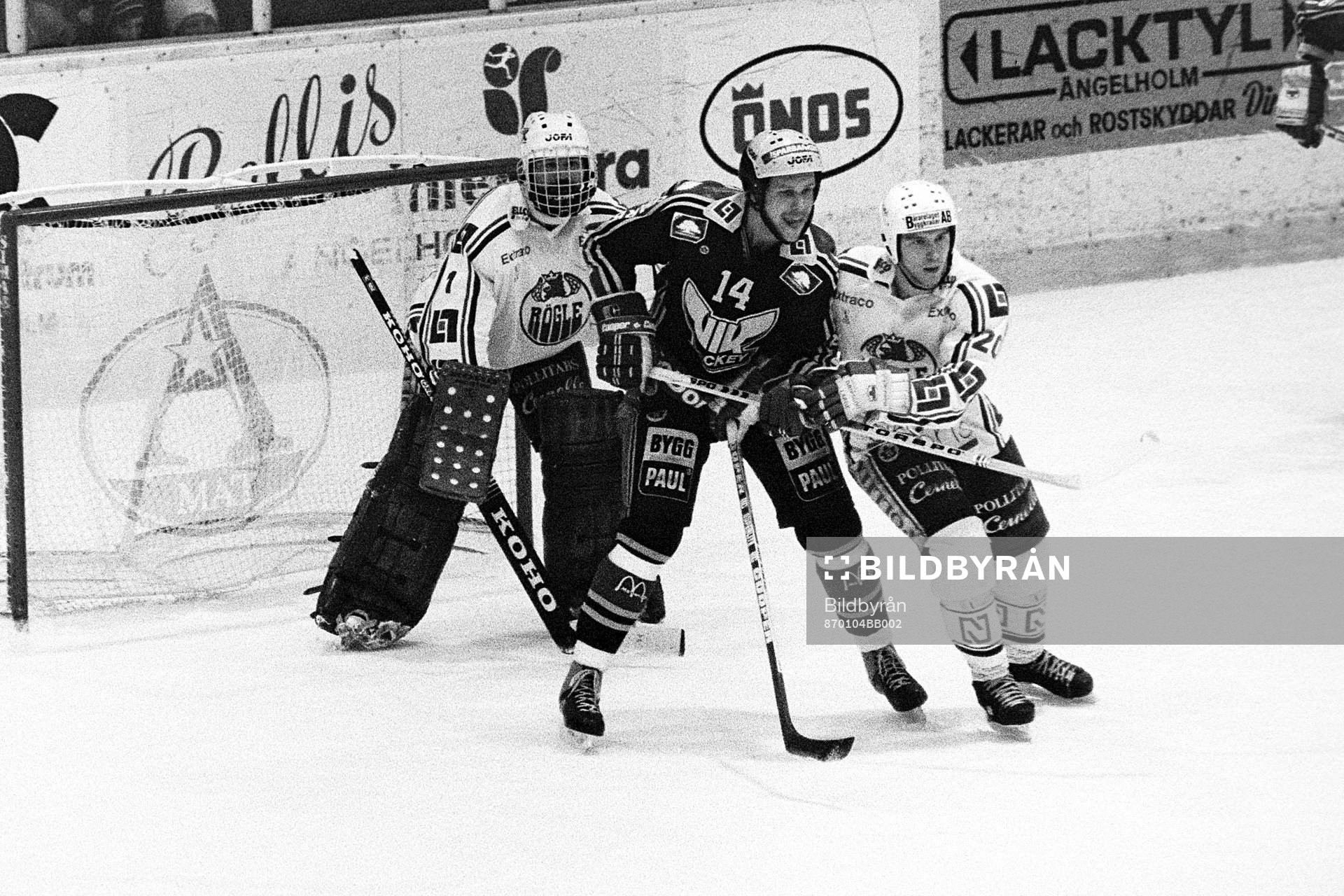 Västerås Göran Sjöberg och rögles Olle Häggström