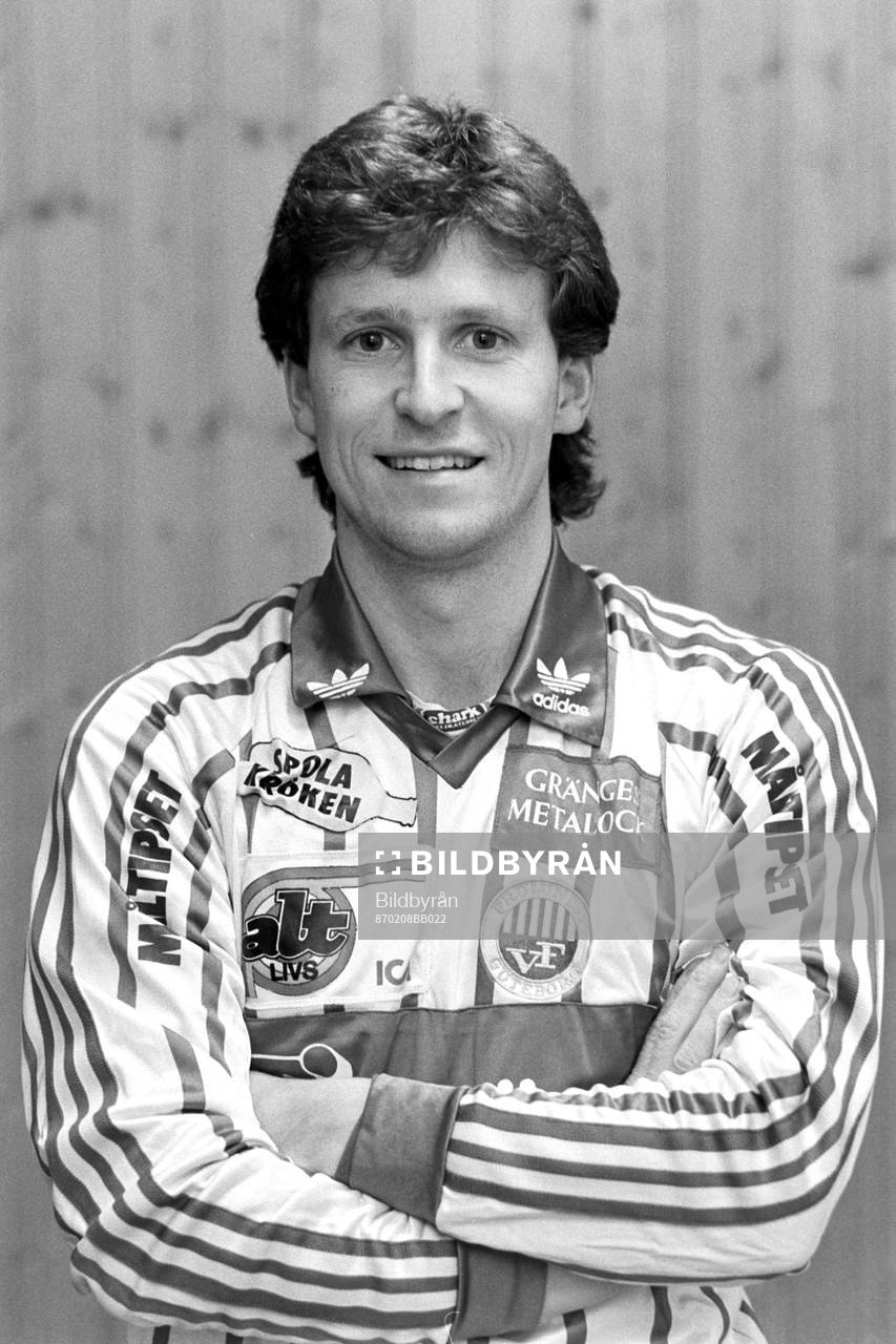 Fotboll, Allsvenskan, förhands, Västra Frölunda: Peter Friberg.