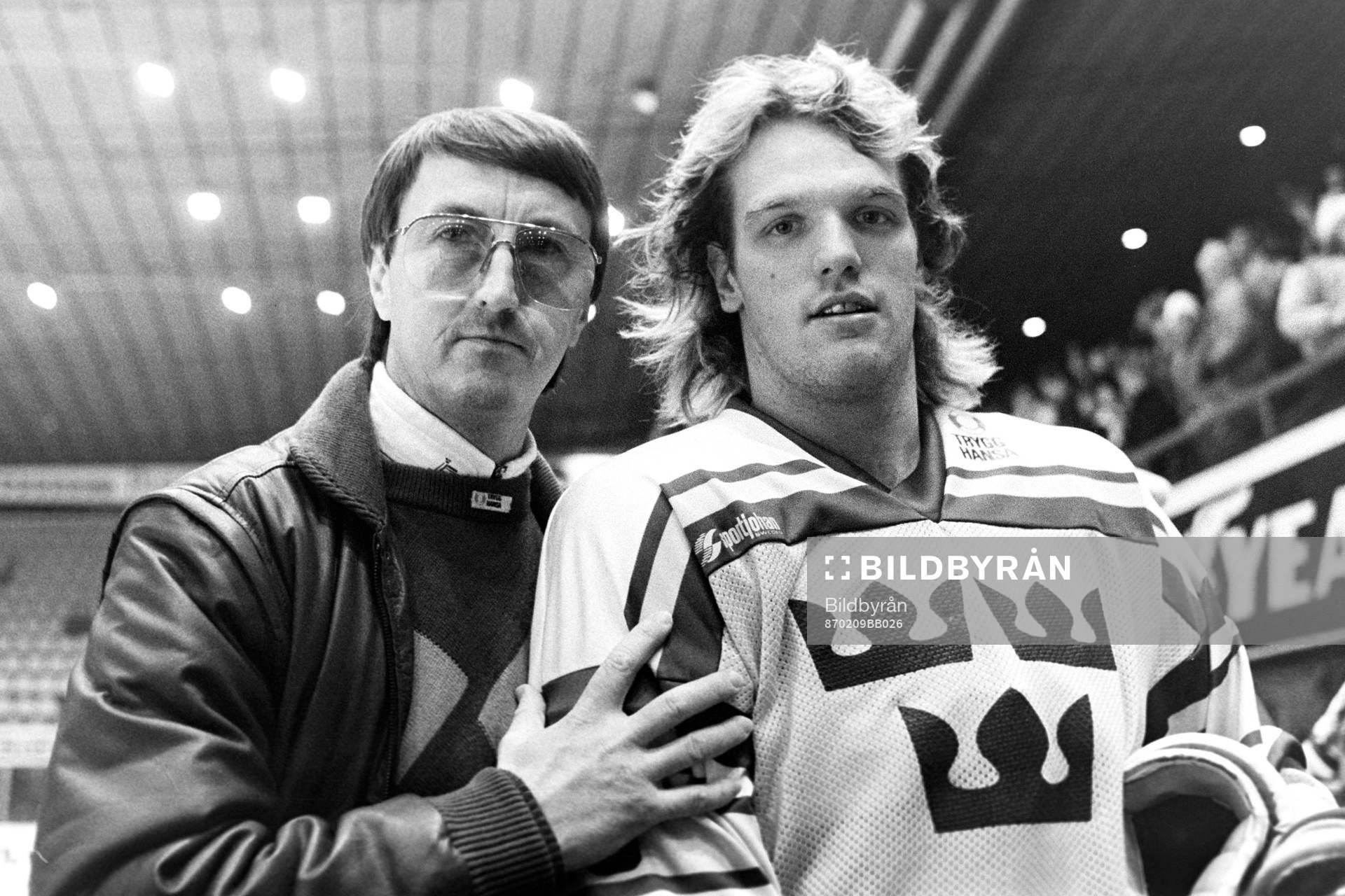Curt Lindström, förbundskapten i Sverige och Carl