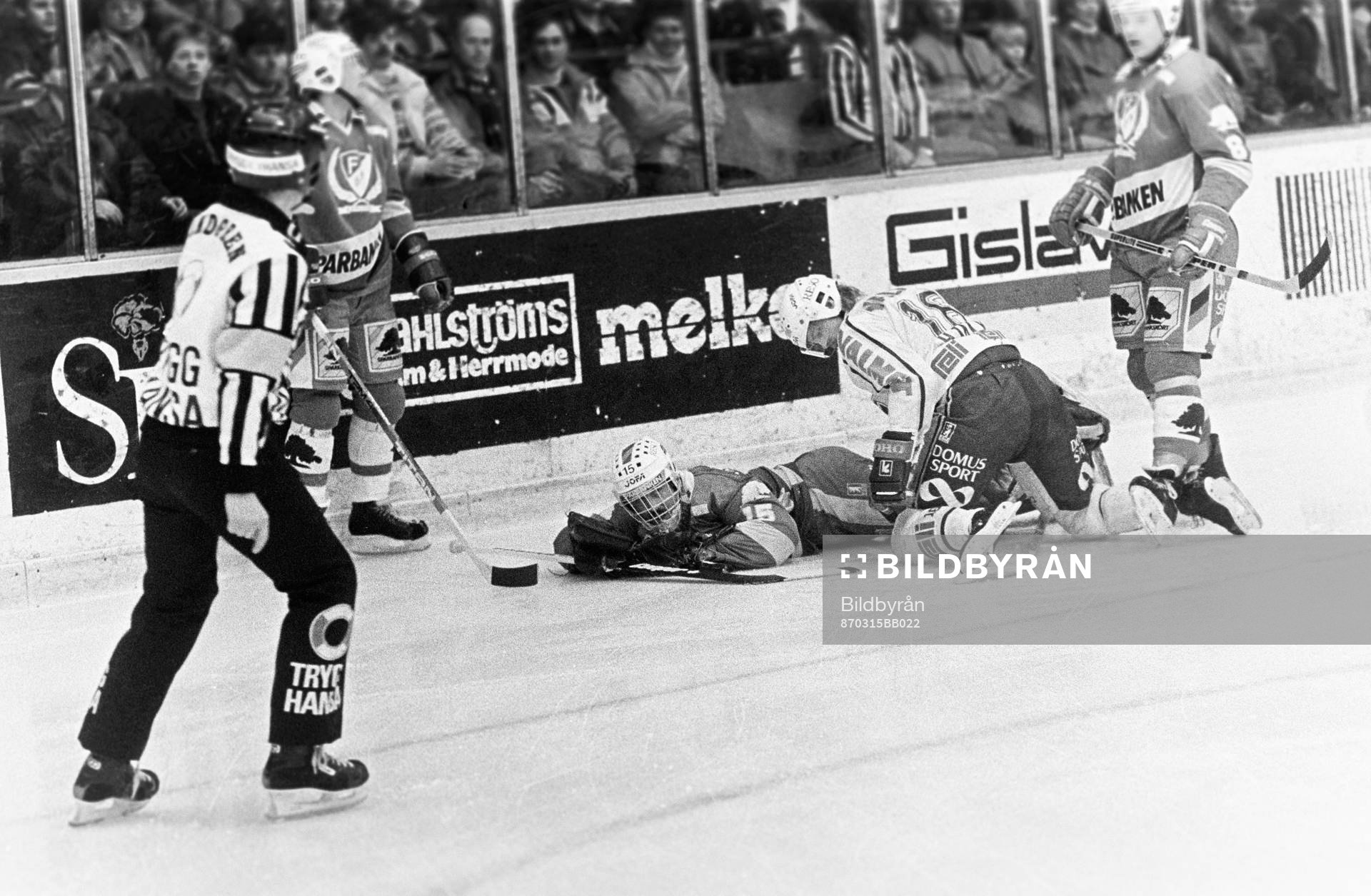 Ishockey, Elitserien, SM-Final, Björklöven - Färjestad,
