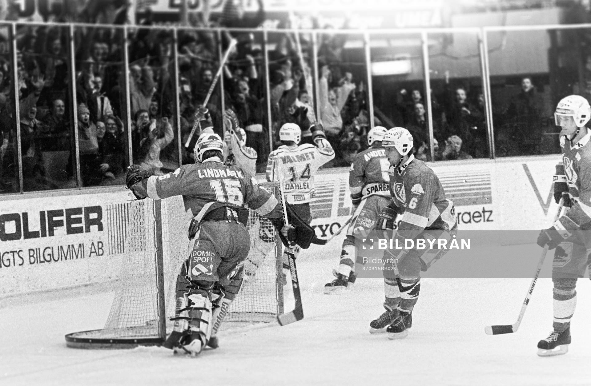 Ishockey, Elitserien, SM-Final, Björklöven - Färjestad,