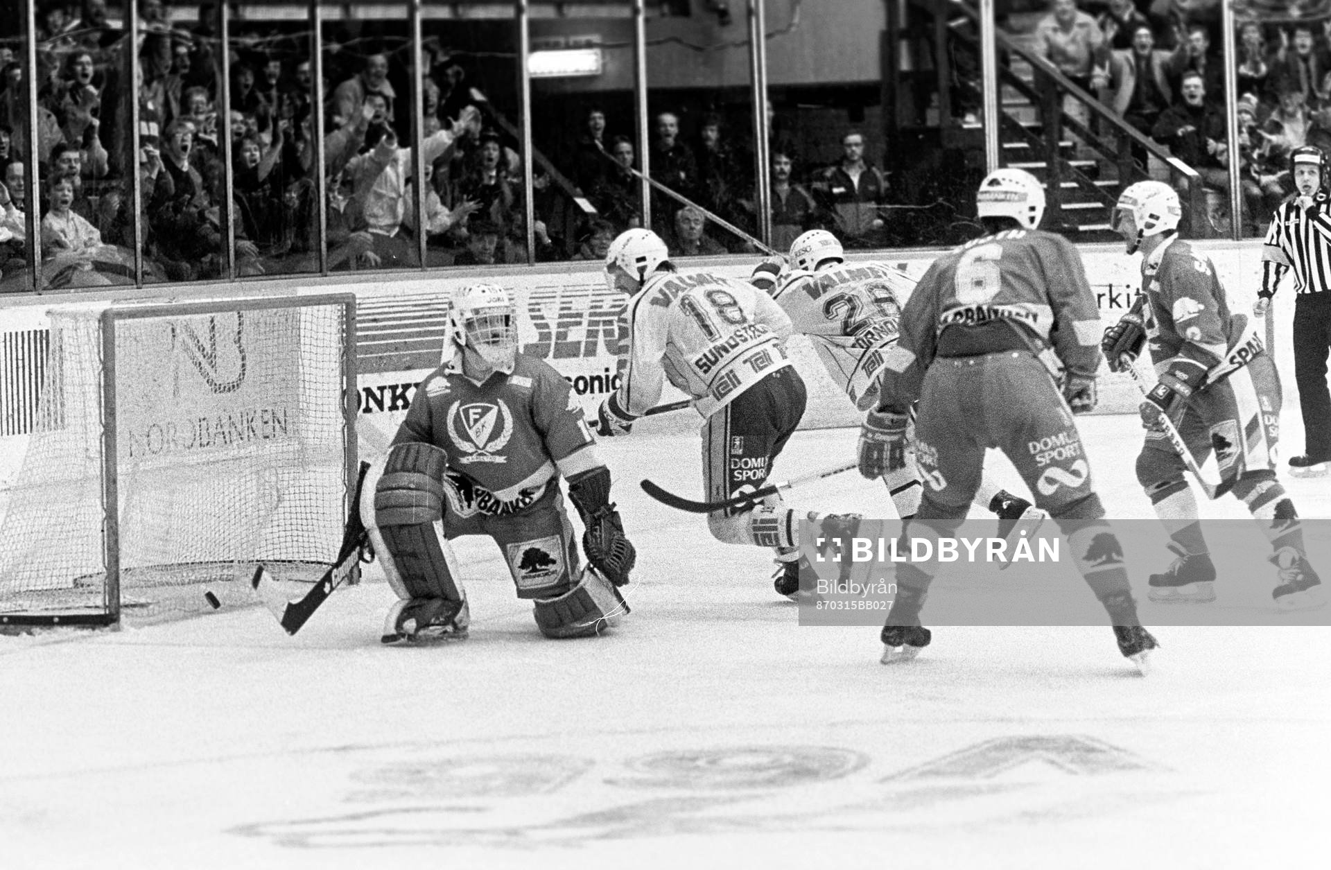 Ishockey, Elitserien, SM-Final, Björklöven - Färjestad,