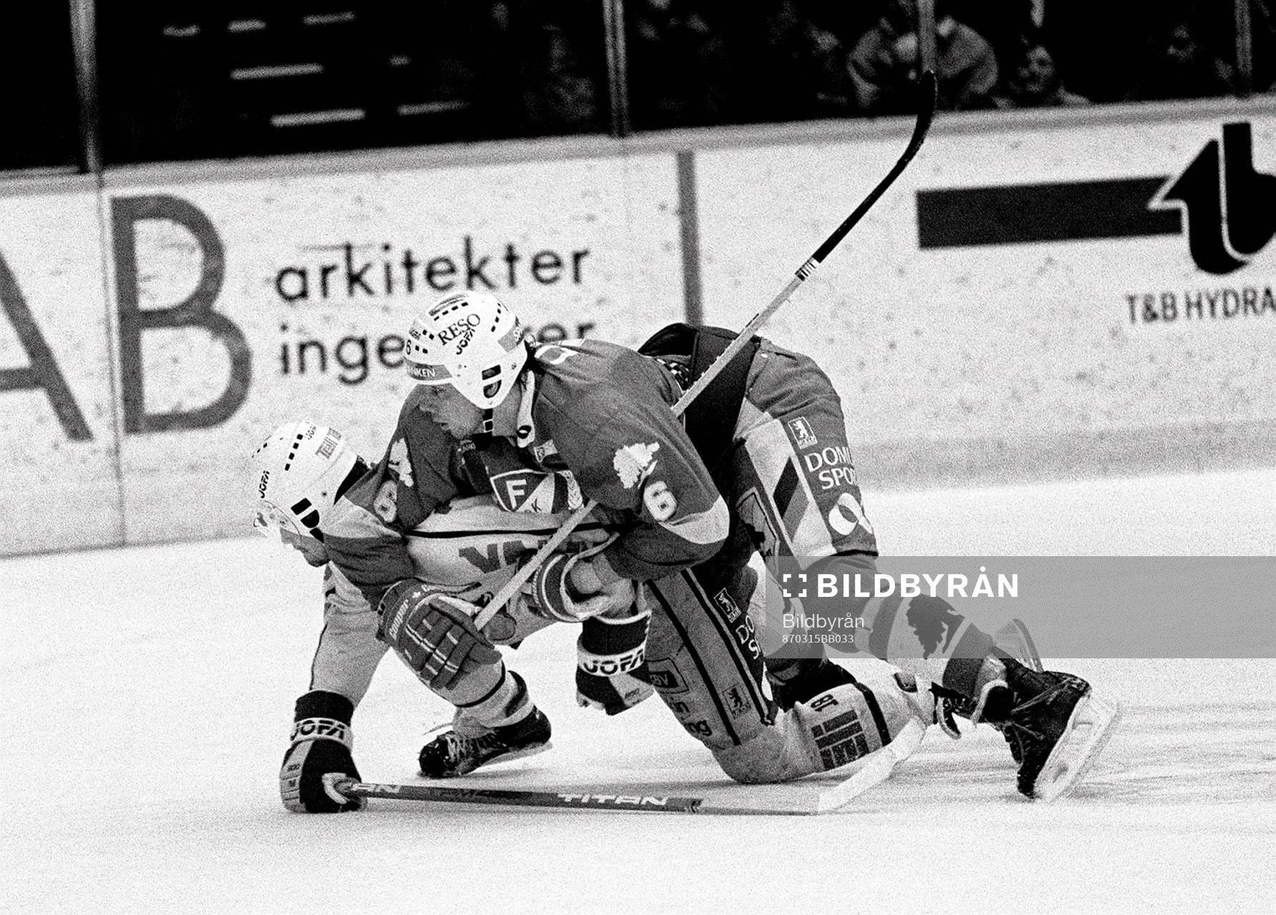Ishockey, Elitserien, SM-Final, Björklöven - Färjestad,