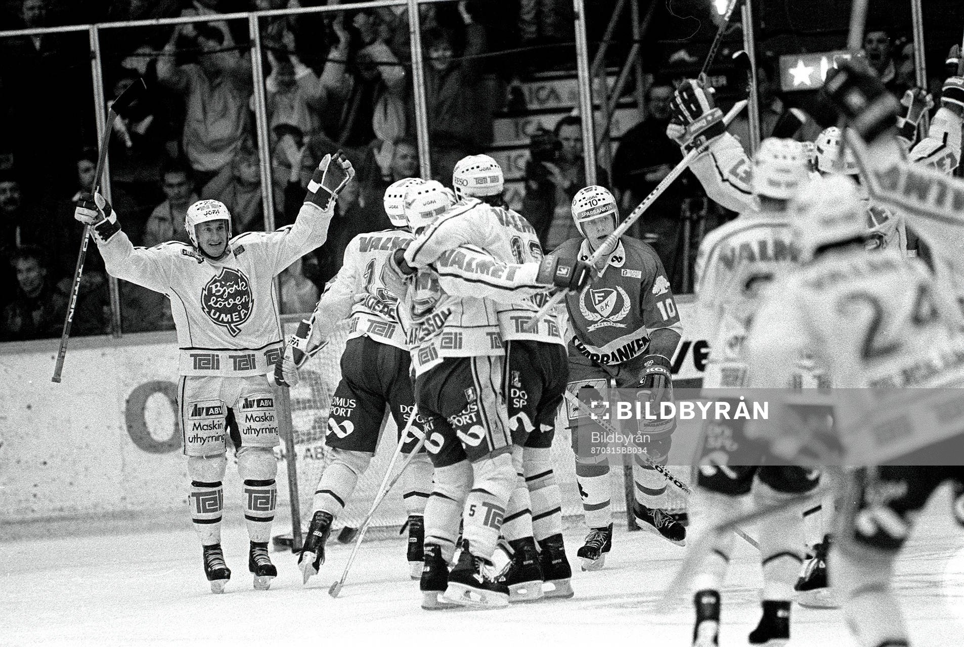 Ishockey, Elitserien, SM-Final, Björklöven - Färjestad,