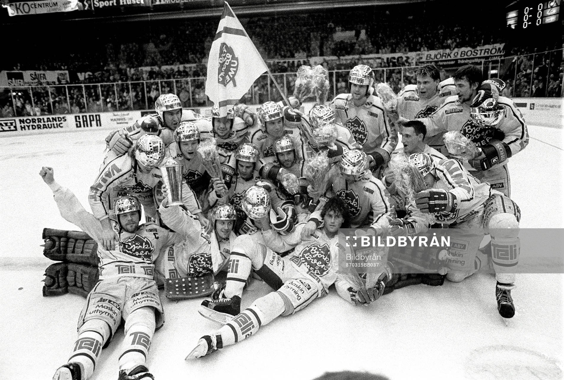 Ishockey, Elitserien, SM-Final, Björklöven - Färjestad,
