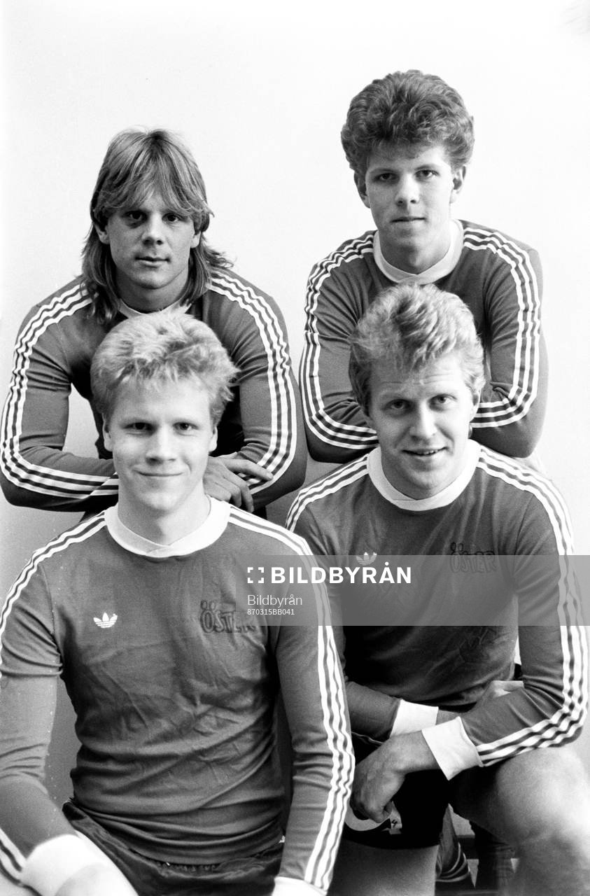 Bakre raden fr. v Magnus Henriksson och Magnus Jonsson.