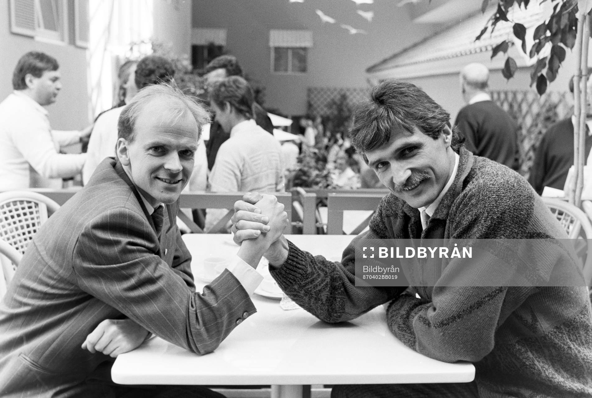 Olle Kristensson, tränare i Falkenberg och Marek
