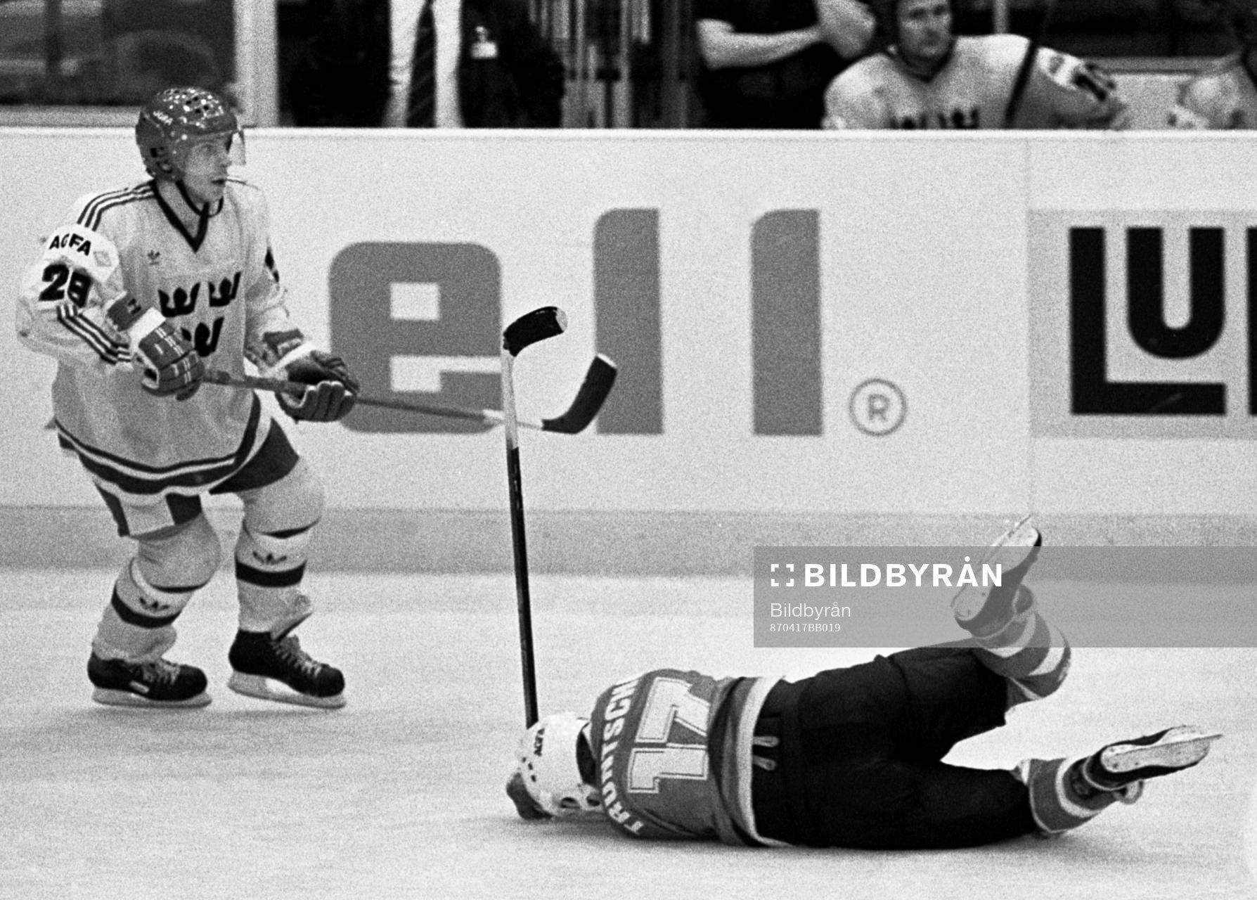 Anders Carlsson stoppar en tysk