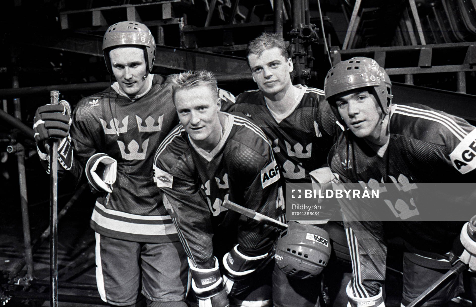 Fr. v Robert Nordmark, Thom Eklund, Bengt-Åke Gustafsson