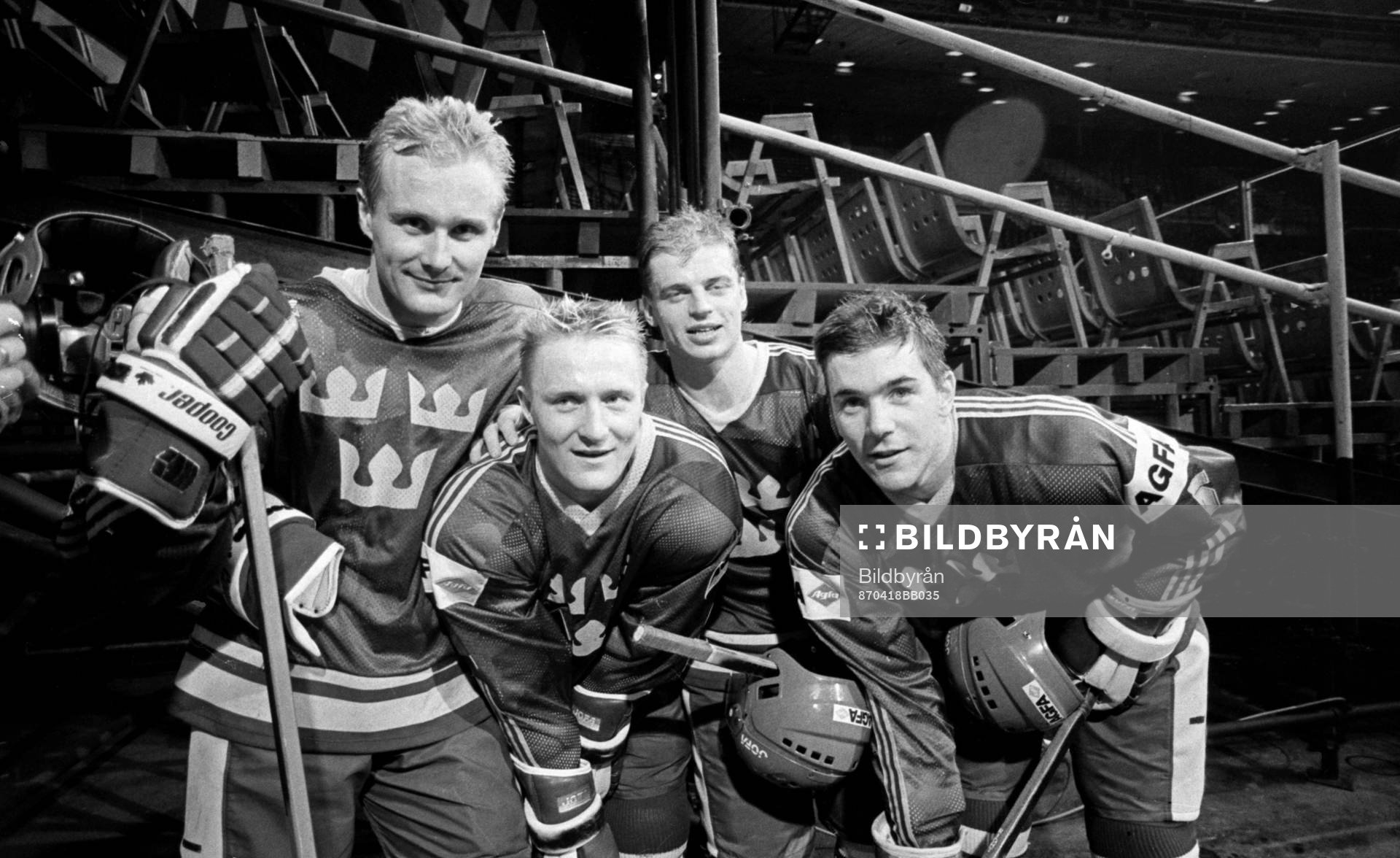 Fr. v Robert Nordmark, Thom Eklund, Bengt-Åke Gustafsson