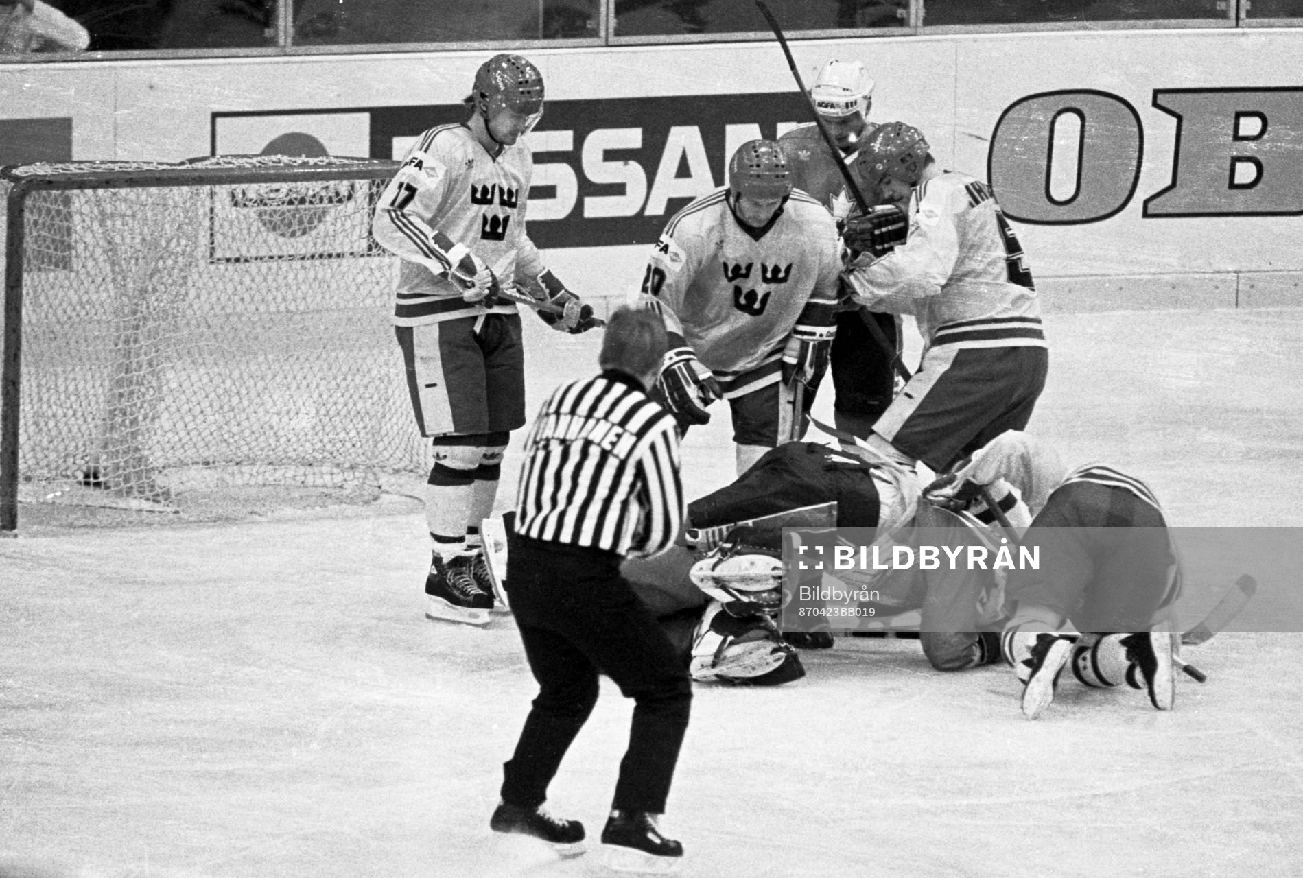 Peter Sundström, Robert Nordmark och Mats Kihlström i en