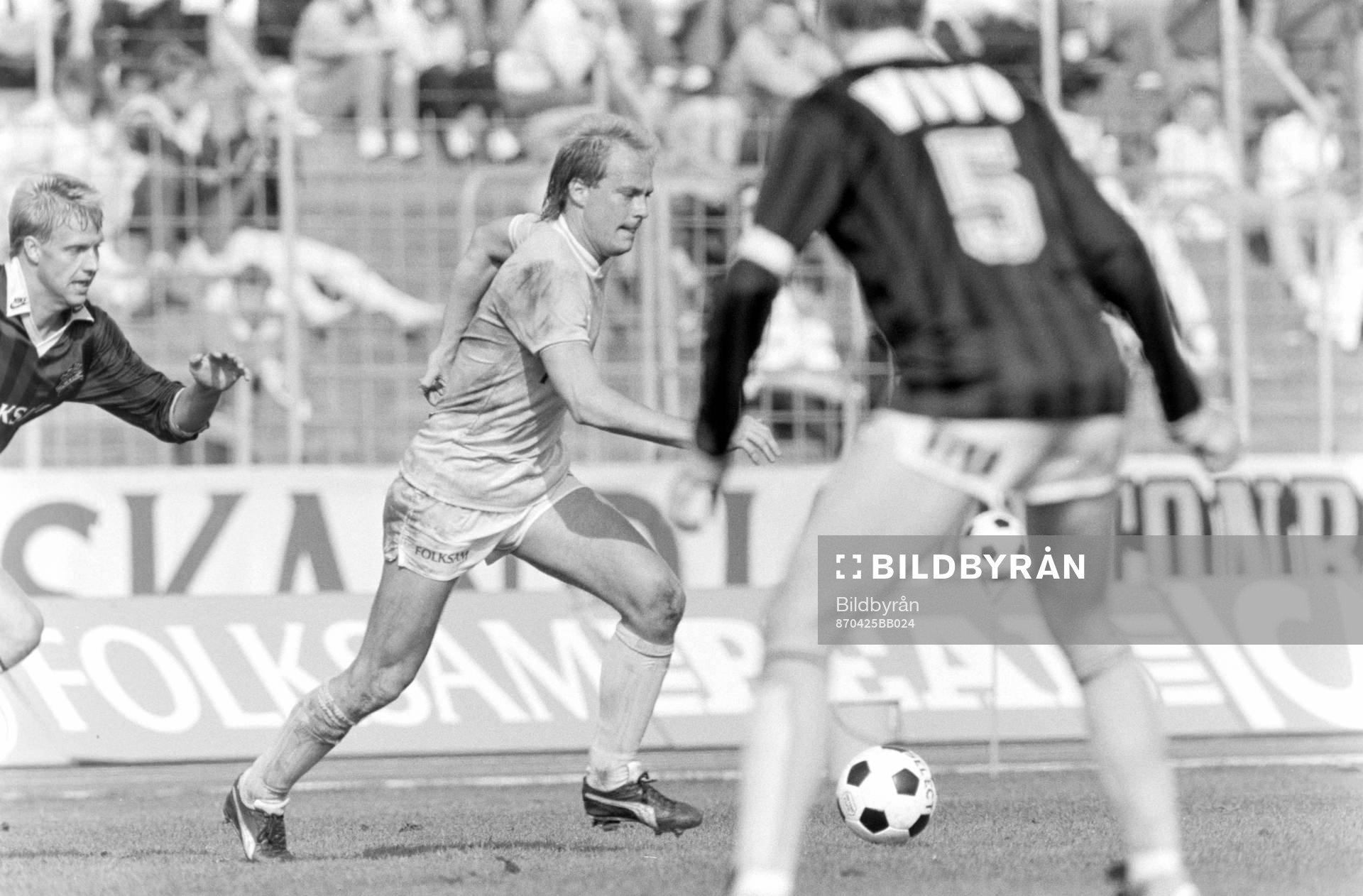 Malmös Mats Magnusson med bollen