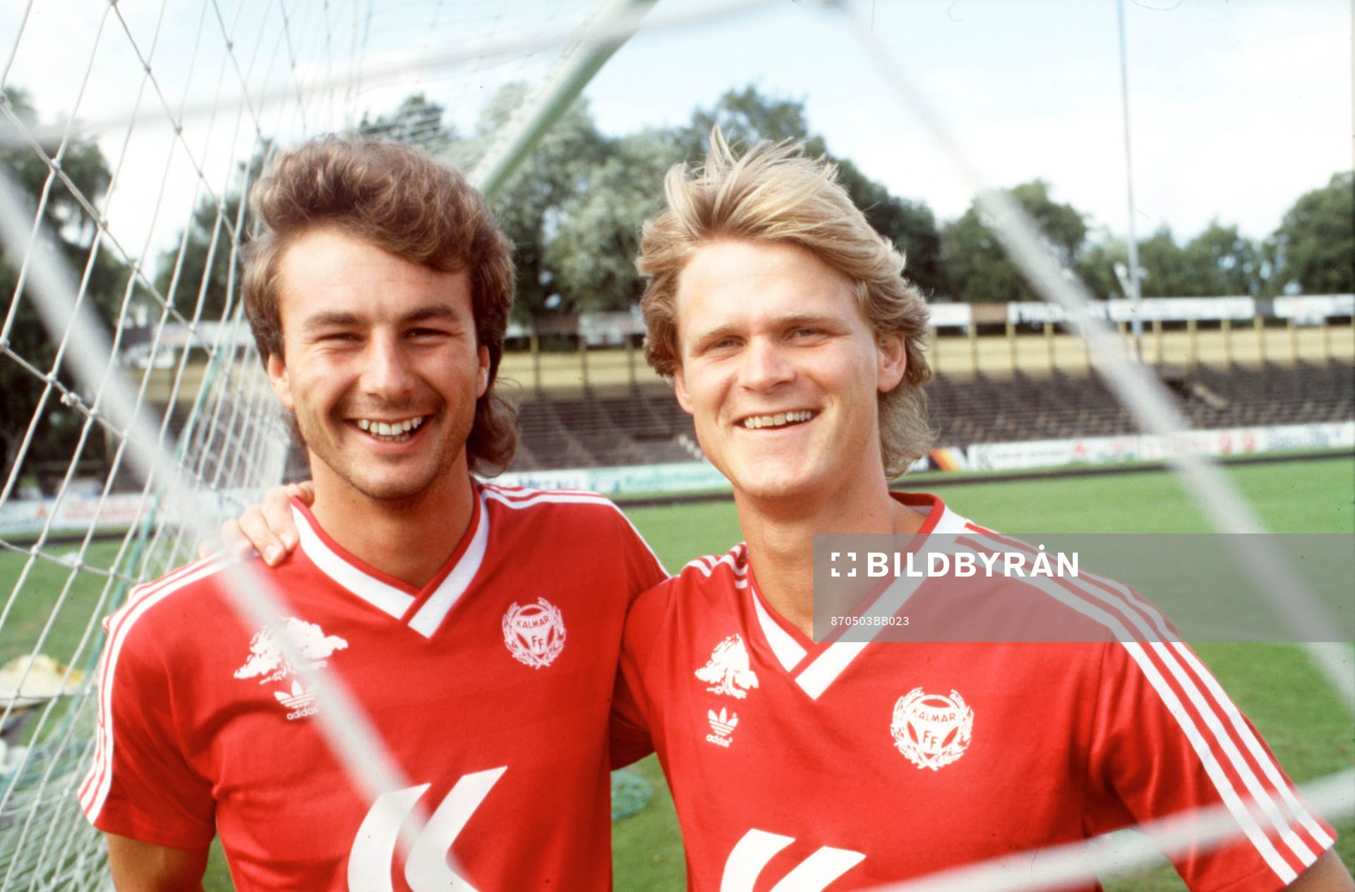 Fotboll, Allsvenskan, Billy Landsdowne och Peter Karlsson,