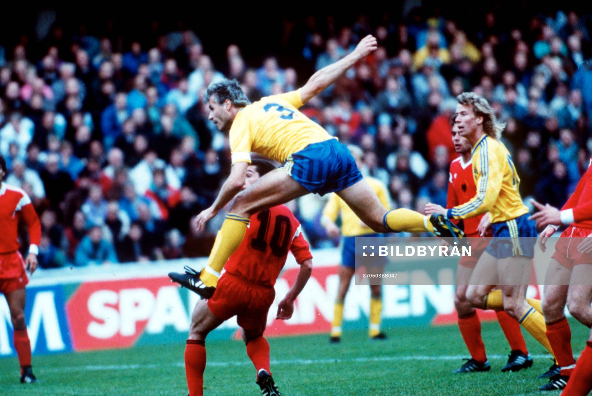 Fotboll, Sverige. Glenn Hysén