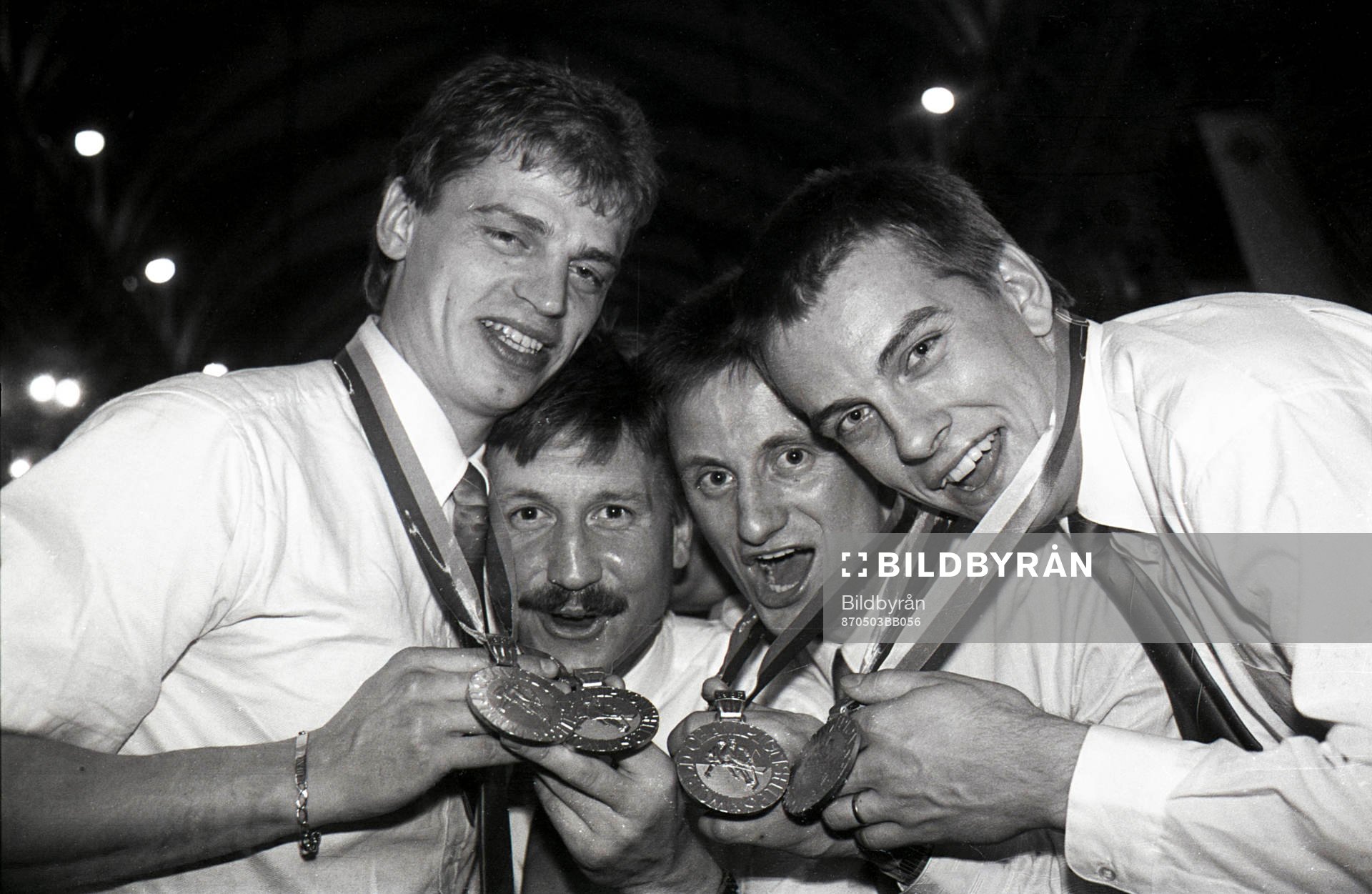 Bengt-Åke Gustafsson, Peter Lindmark, Anders Eldebrink och