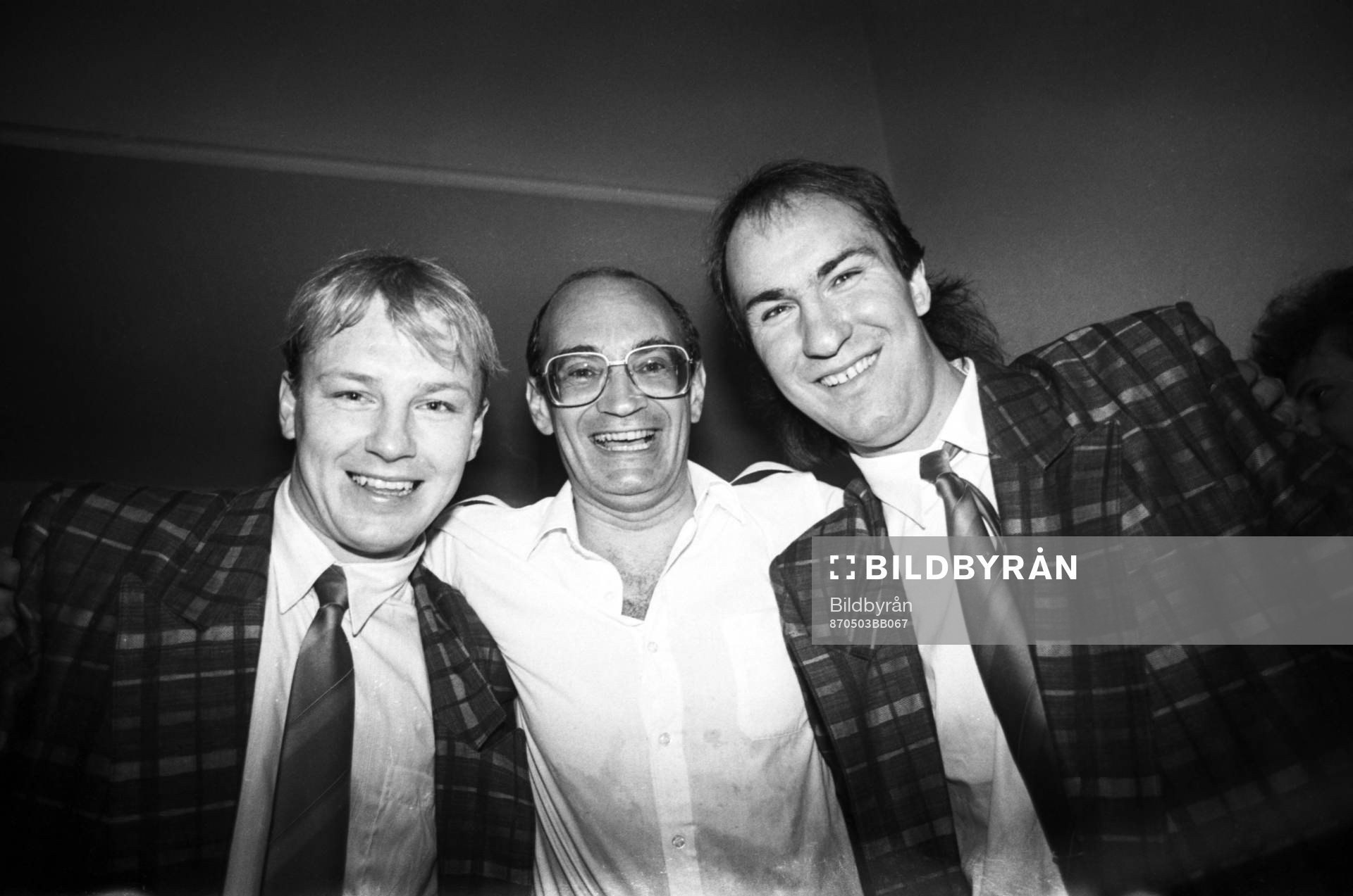 NN, Ulf Adelsohn och Mikael Andersson