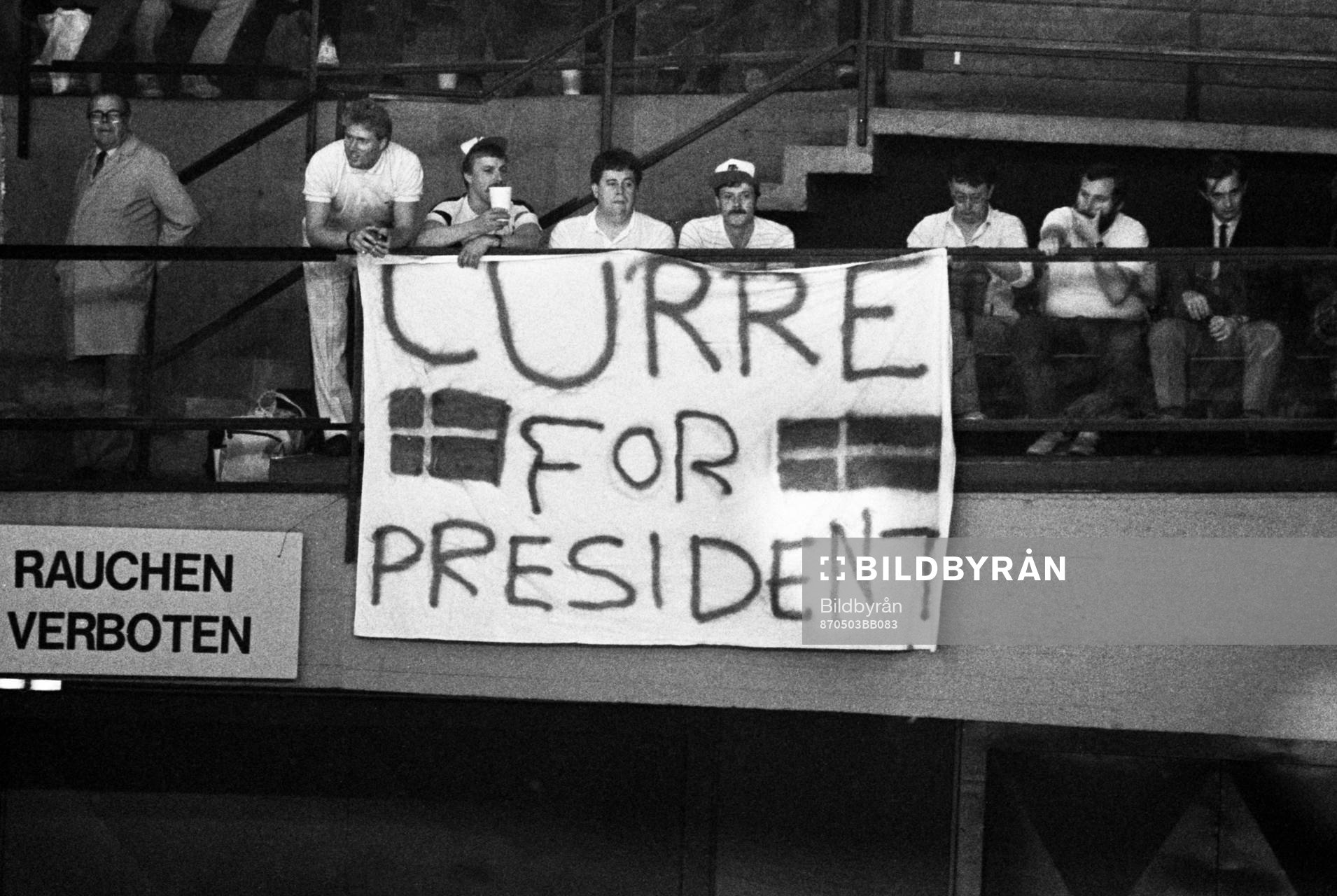 Curt Lindström uppskattas av de svenska fansen