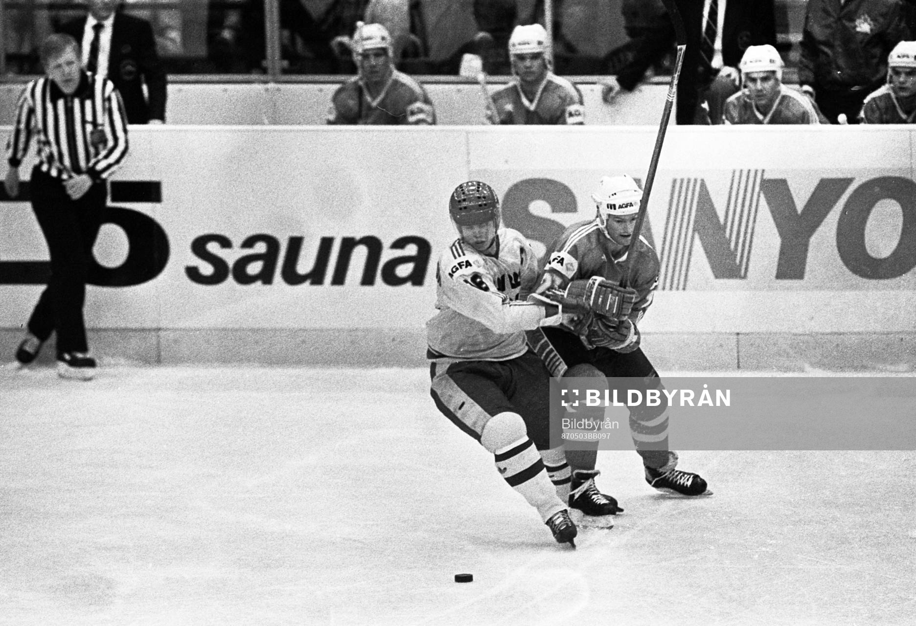Bengt-Åke Gustafsson i närkamp