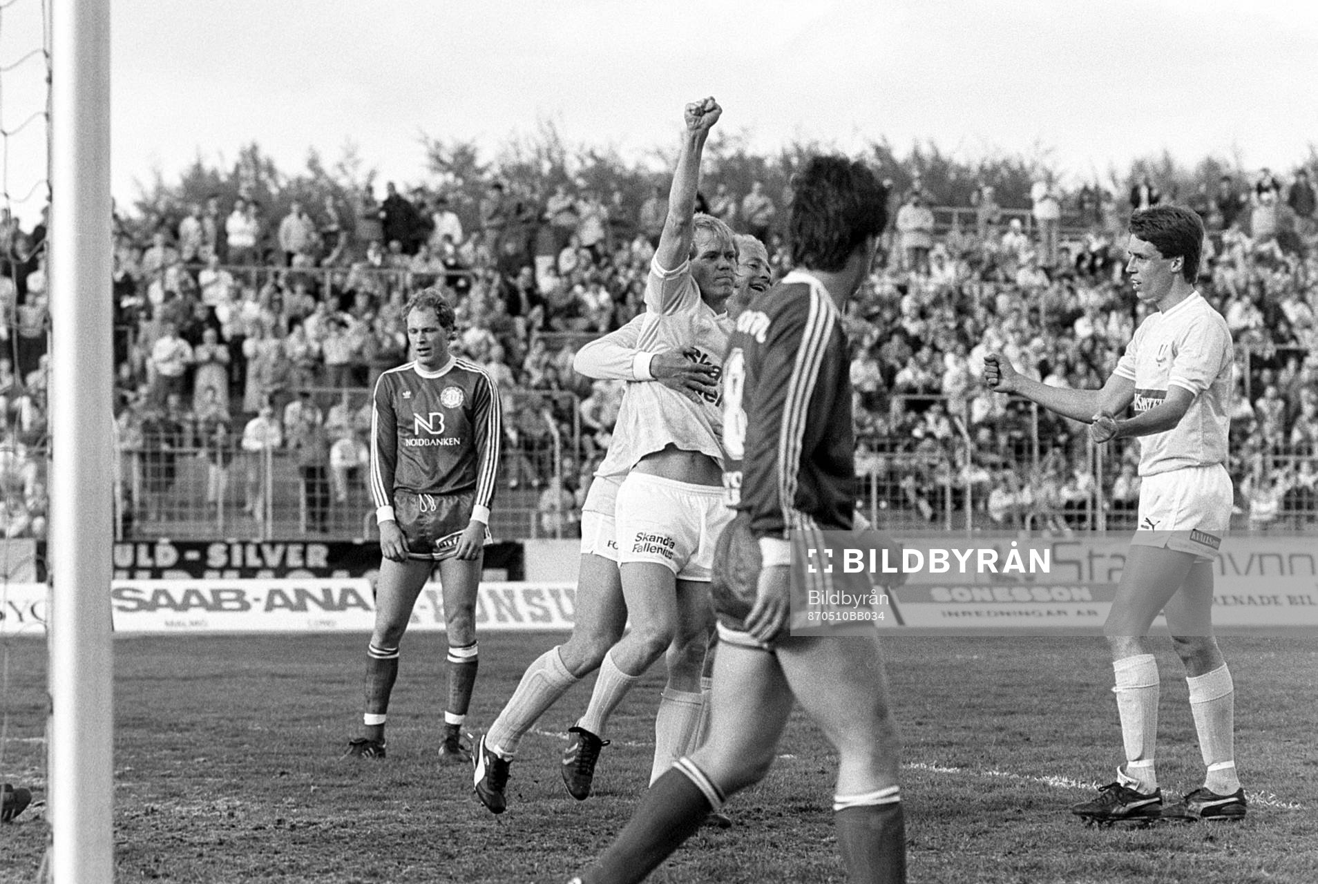 Lars Larsson, Malmö jublar