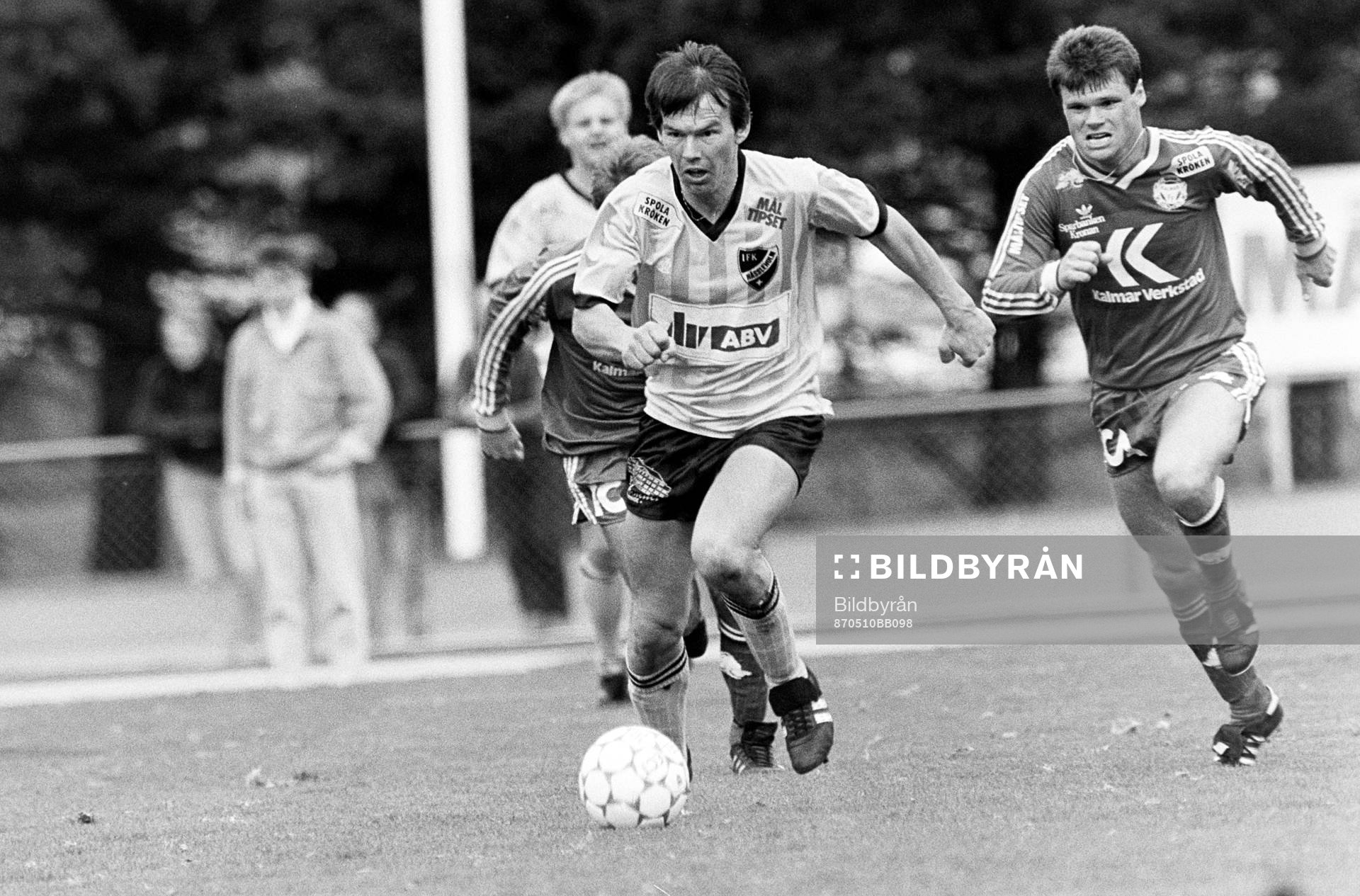 Mats Thörnberg, Hässleholm jagas av kalmars Peter Nilsson