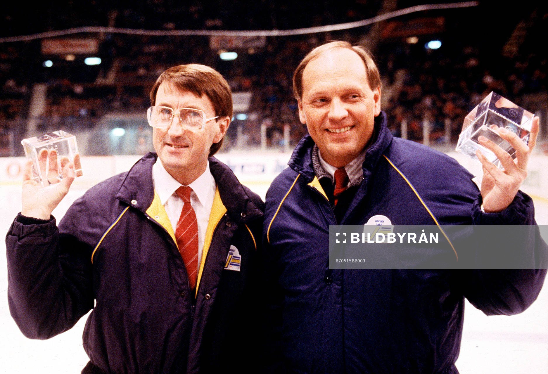 Tommy Sandlin och Curt Lindström tränare