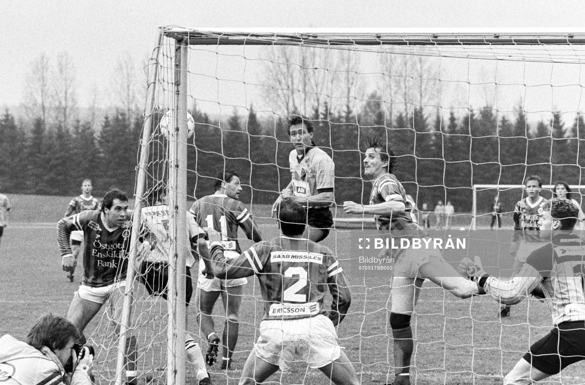 870517 Fotboll, Div 1 södra, IFK Hässleholm -