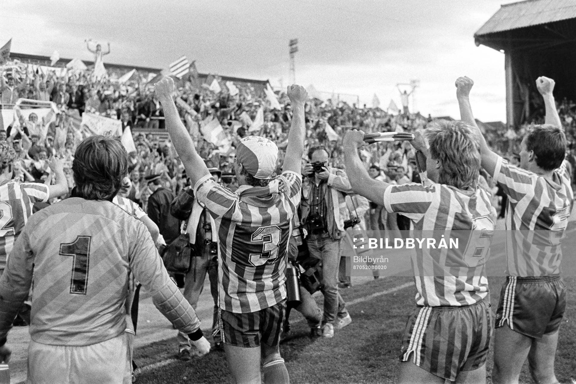 Göteborgsspelarna tackar fansen