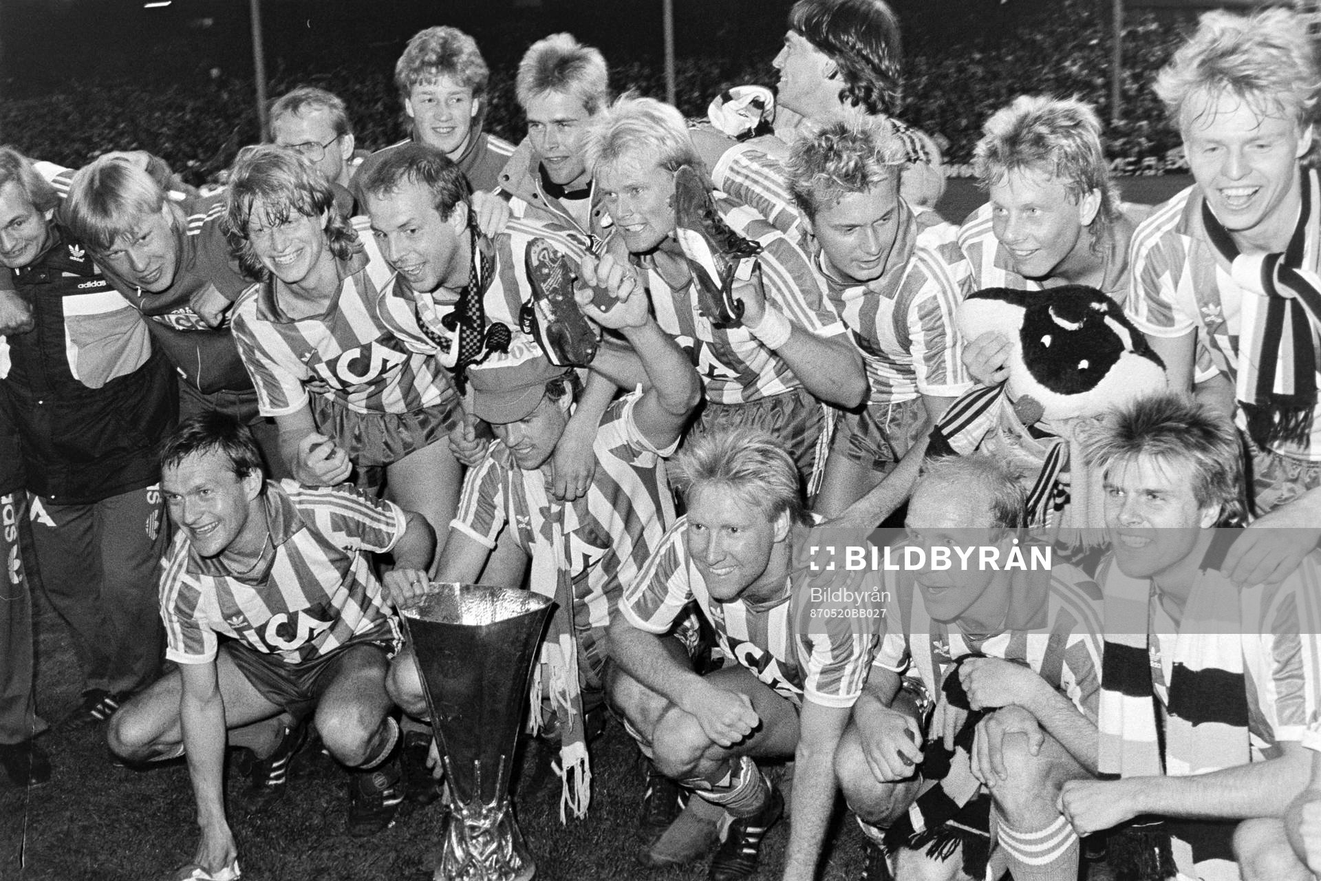 Göteborg, mästare i Uefacupen 1987