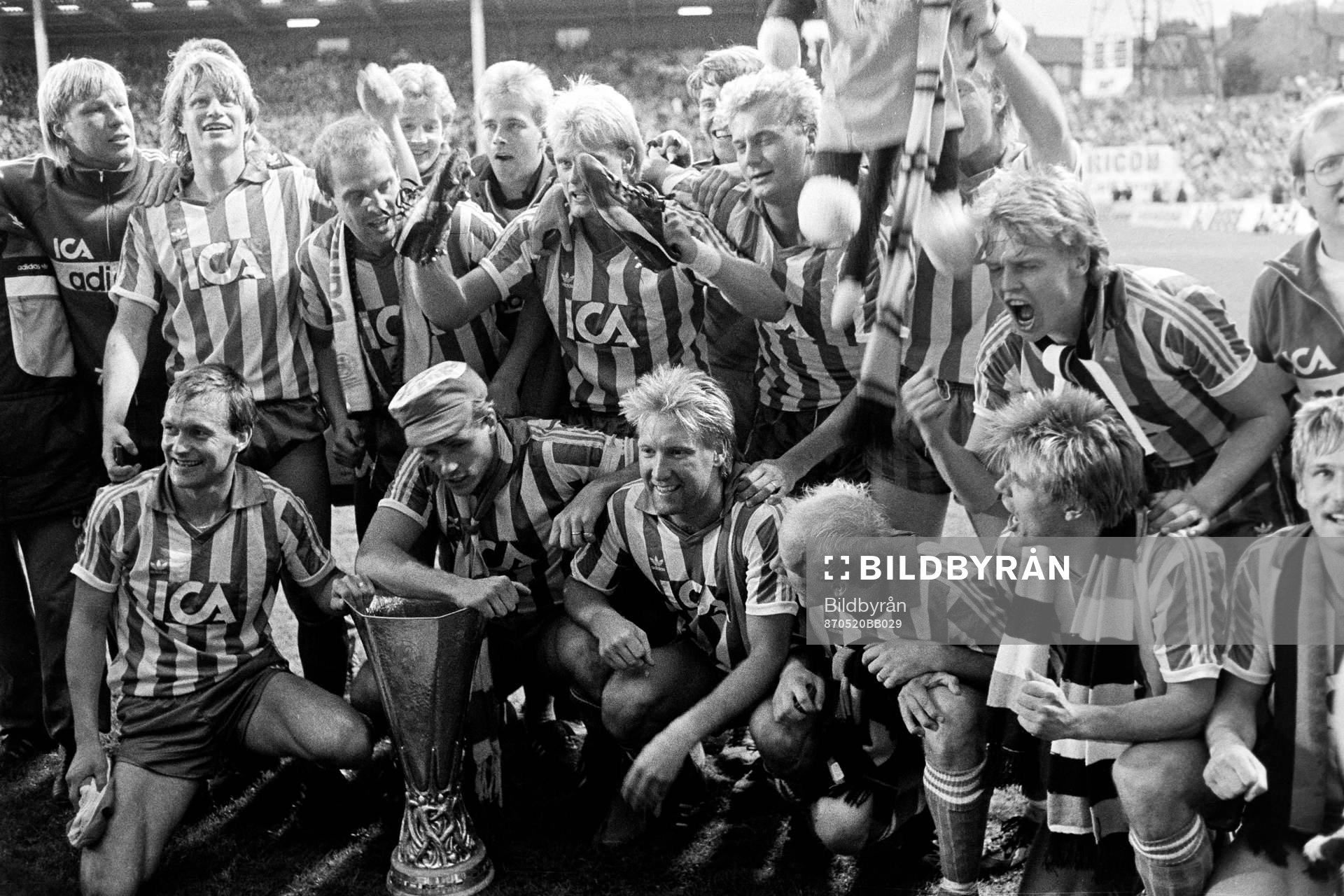 Göteborg, mästare i Uefacupen 1987