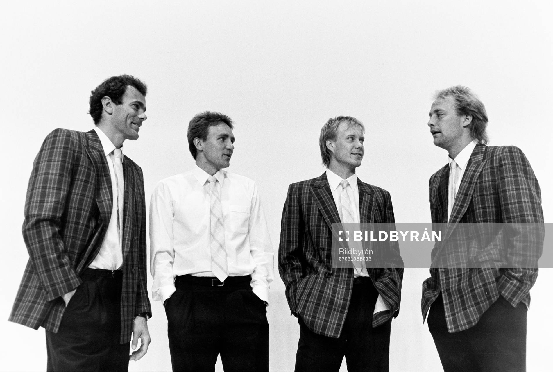 Jan Möller, Torbjörn Persson, Lars Larsson och Mats
