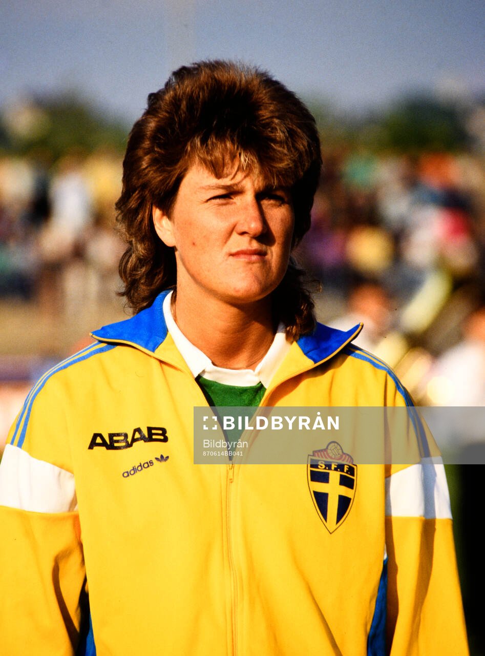 Fotboll, Dam, EM 1987, Final, Norge - Sverige 2-1