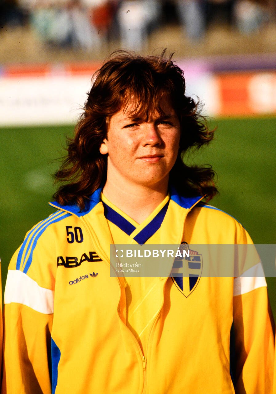Fotboll, Dam, EM 1987, Final, Norge - Sverige 2-1