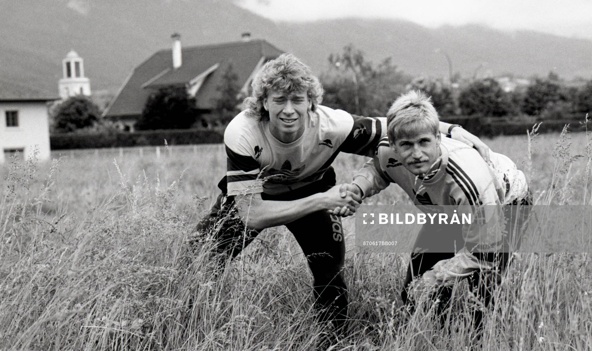Johnny Ekström och Lennart Nilsson