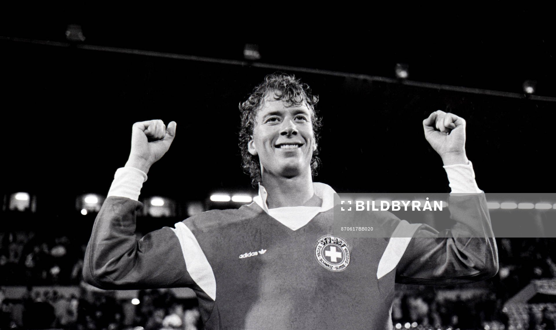  Johnny Ekström, jubel, glädje