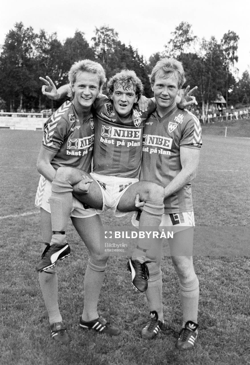 Markaryds Mikael Ragvald, Jim Tolmie och Ingemar Nilsson