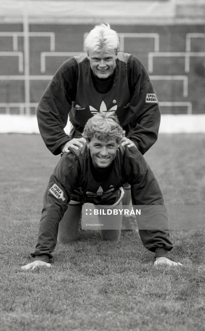 Glenn Hysén och Peter Larsson