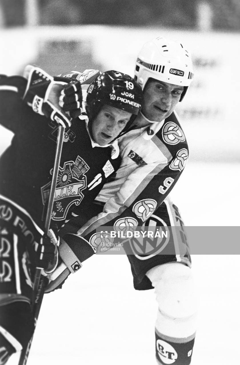 Per Martinelle, AIK och Mats Hallin, Södertälje