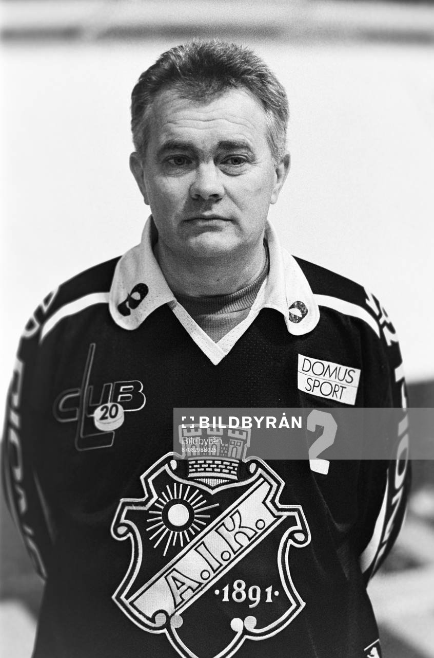 Lars-Gunnar Jansson, tränare i AIK