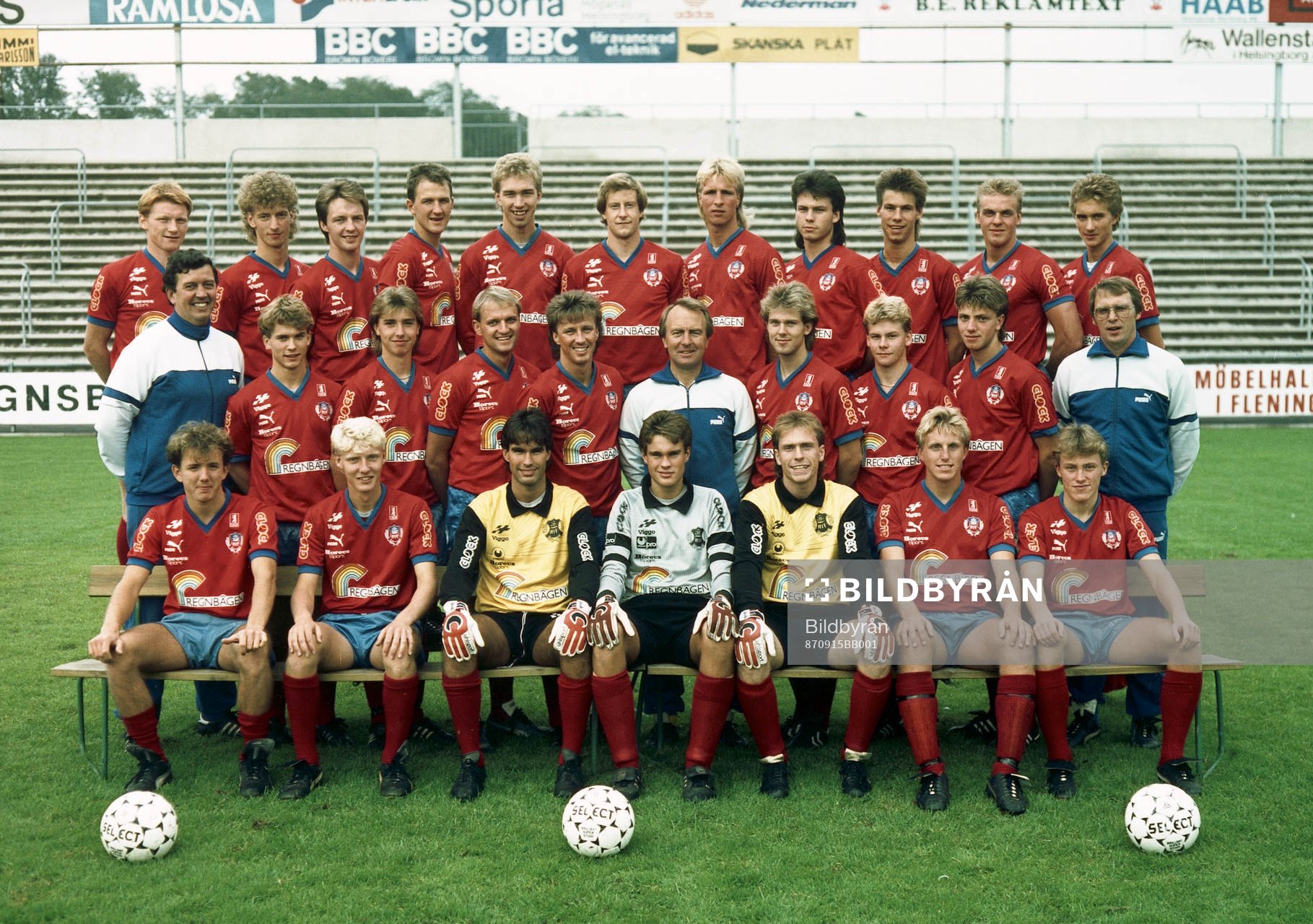 Helsingborg, lagbild, trupp
