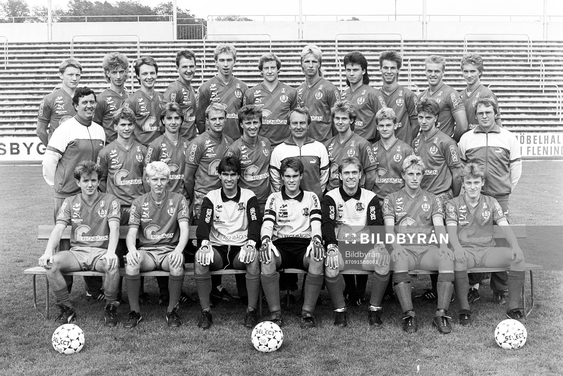 Fotboll, Div 2 västra, Helsingborg: Helsingborg, lagbild, trupp