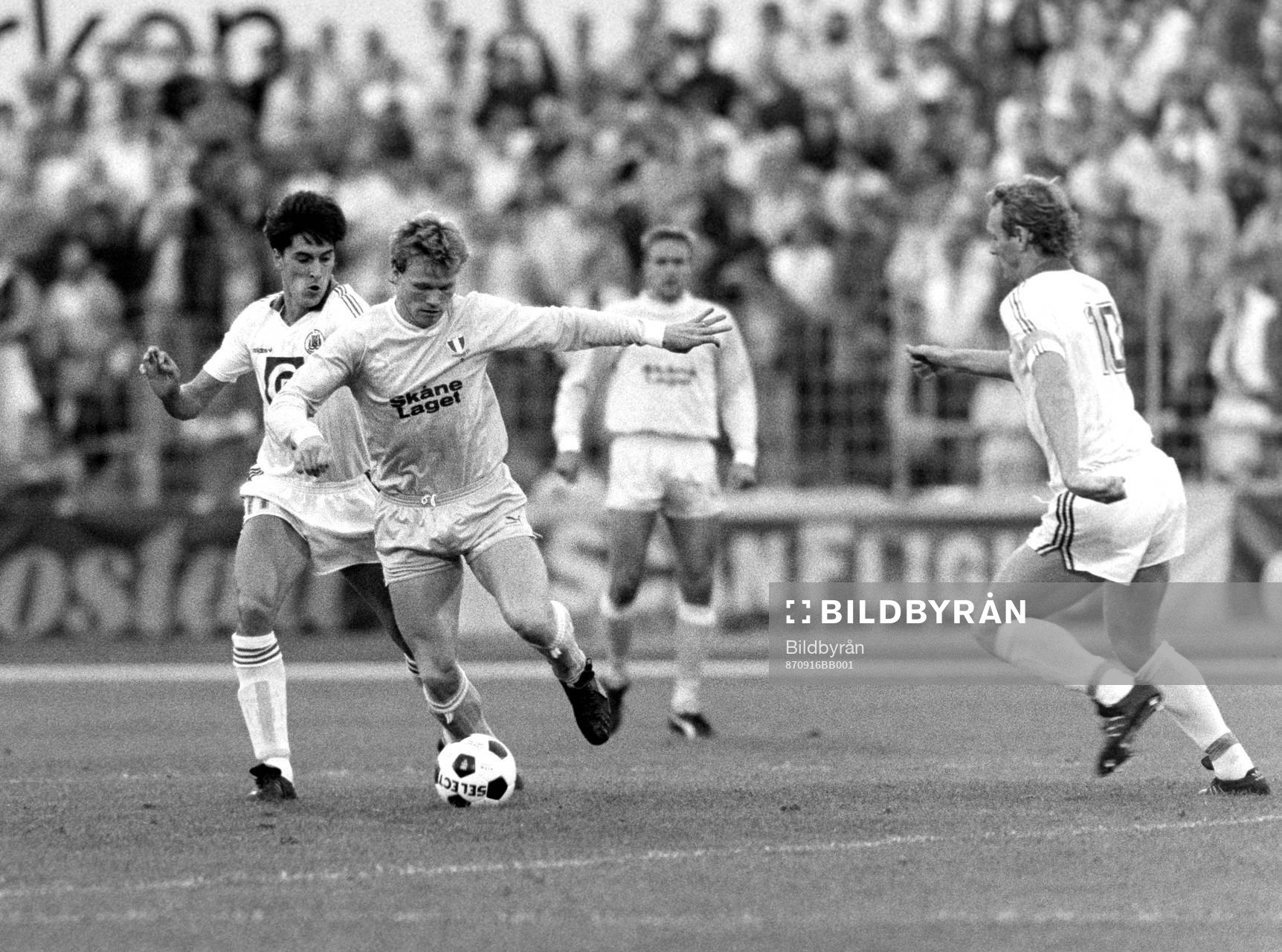 Leif Engqvist, Malmö med bollen