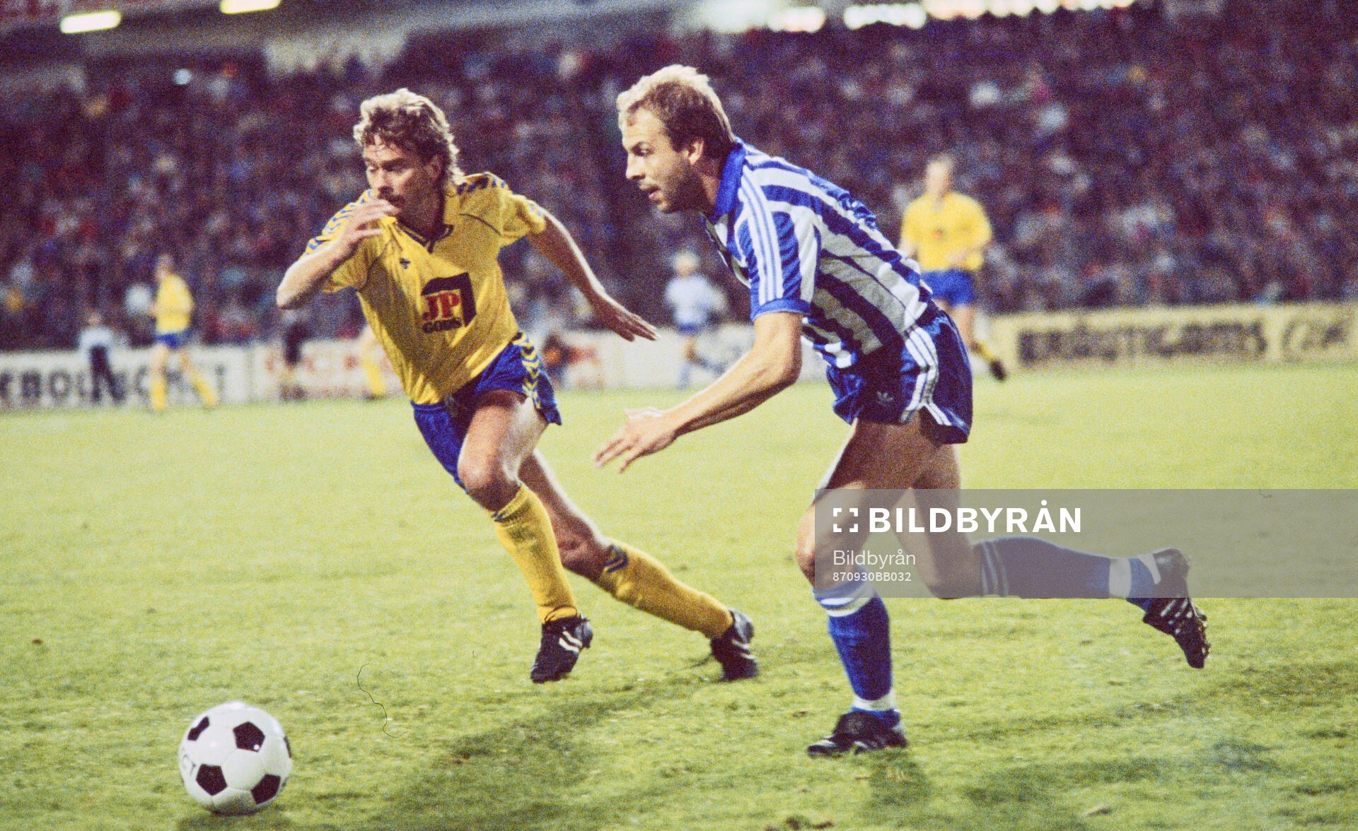 Fotboll, Uefacupen, IFK Göteborg - Bröndby 0-0: Göteborgs Tommy Holmgren.   