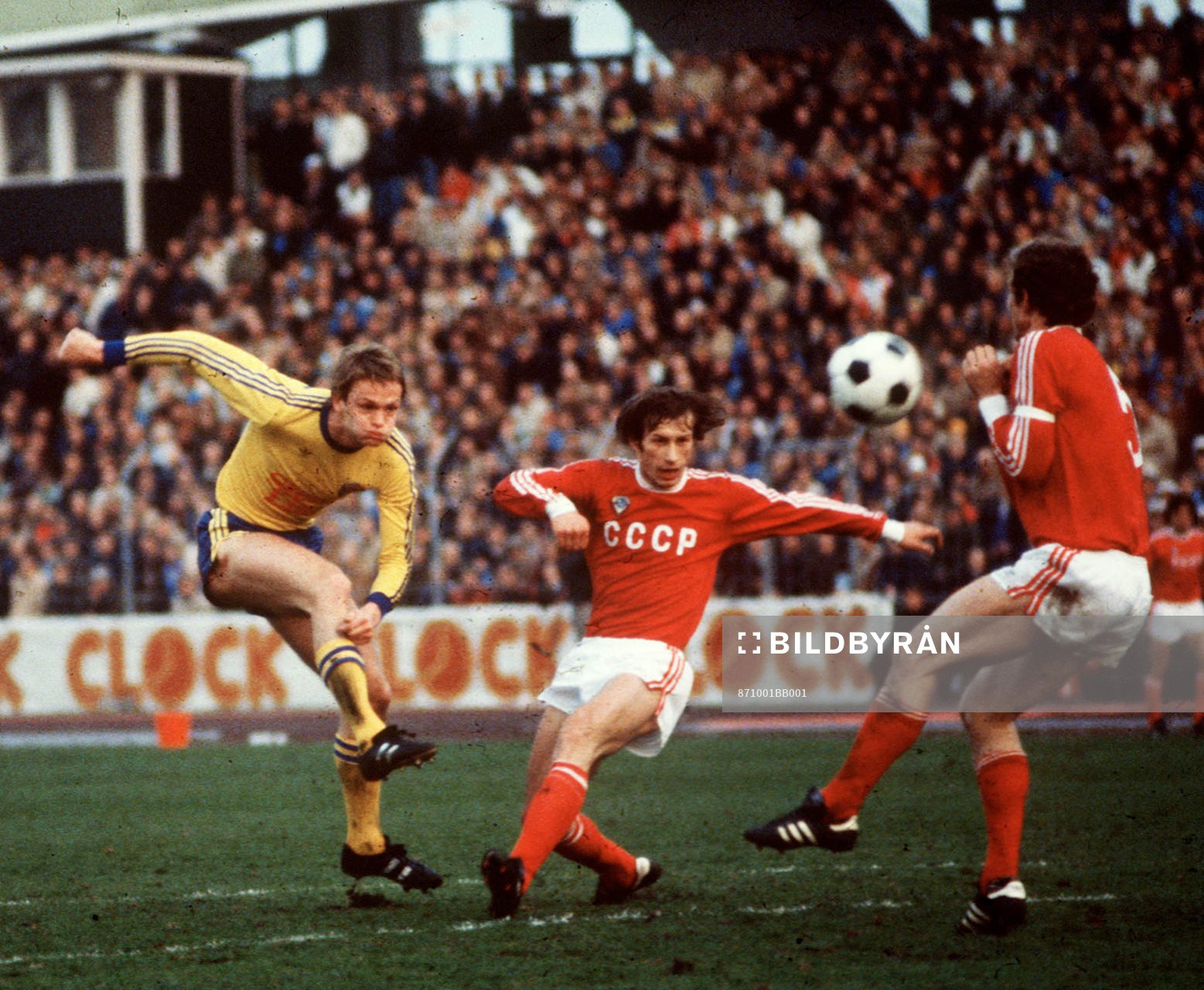 Fotboll, Sverige - Sovjet, Torbjörn Nilsson