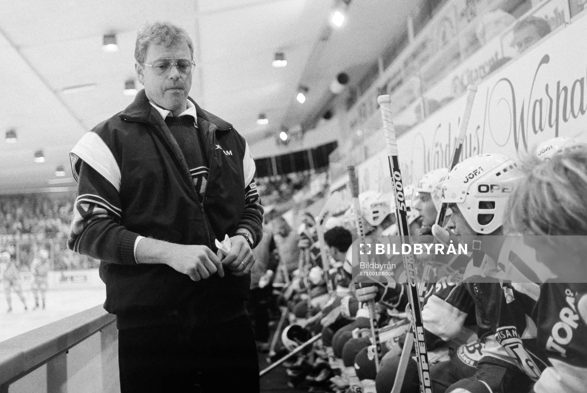 Christer Abrahamsson, tränare i Leksand