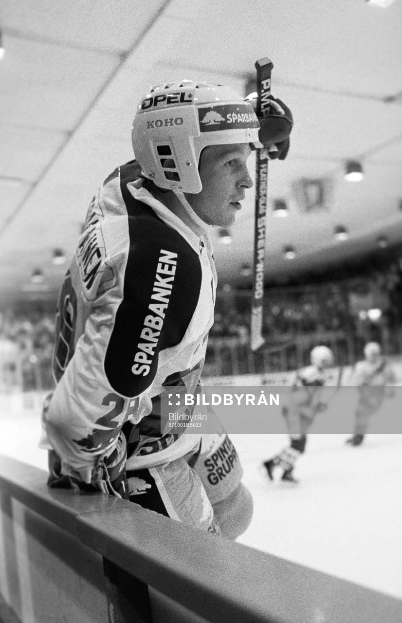 Reijo Ruotsalainen, HV71 på väg in på isen